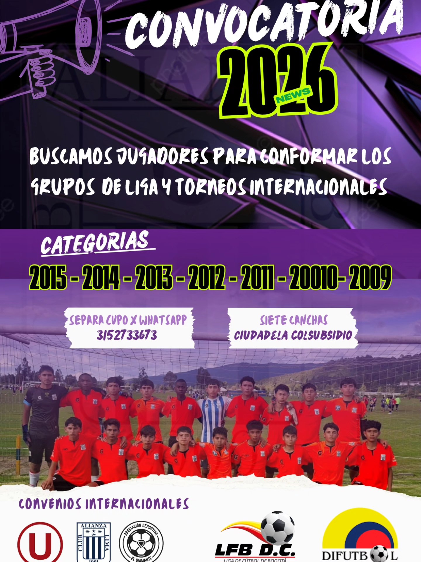 Alianza - 🎥⚽ ¿Quieres ser parte de un club que te abre las puertas al ...