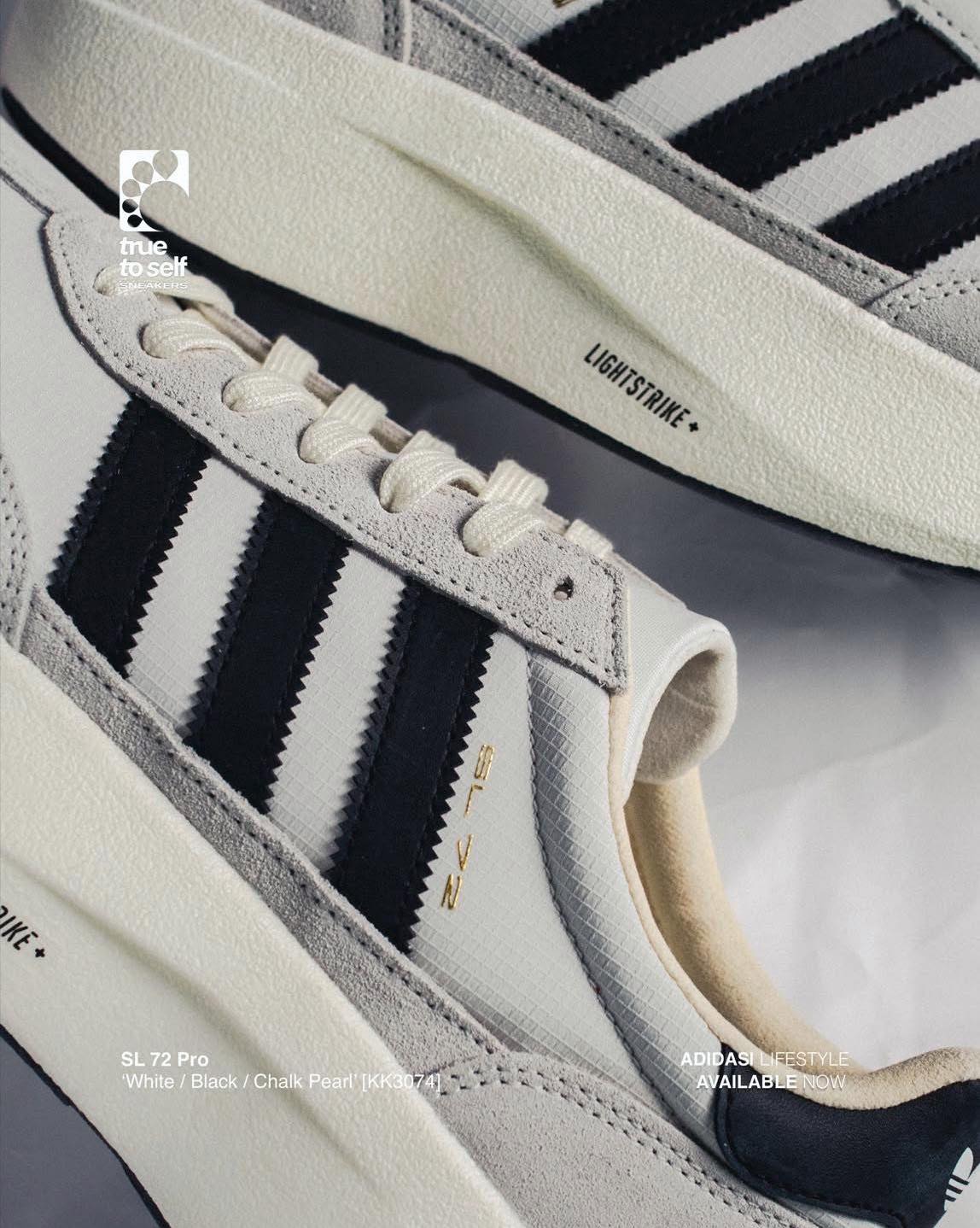 adidas SL 72 Pro 'White / Black / Chalk Pearl' [KK3074] OUR PRICE