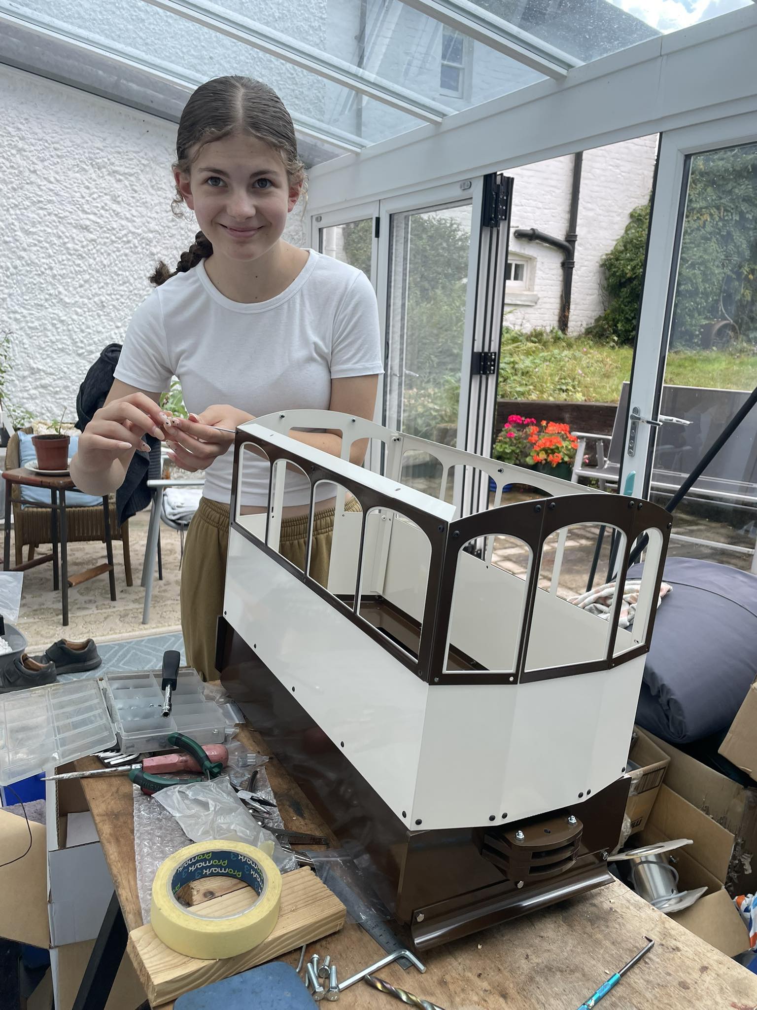 Maxitrak - Getting to grips with a 5” gauge tram engine kit. | Facebook