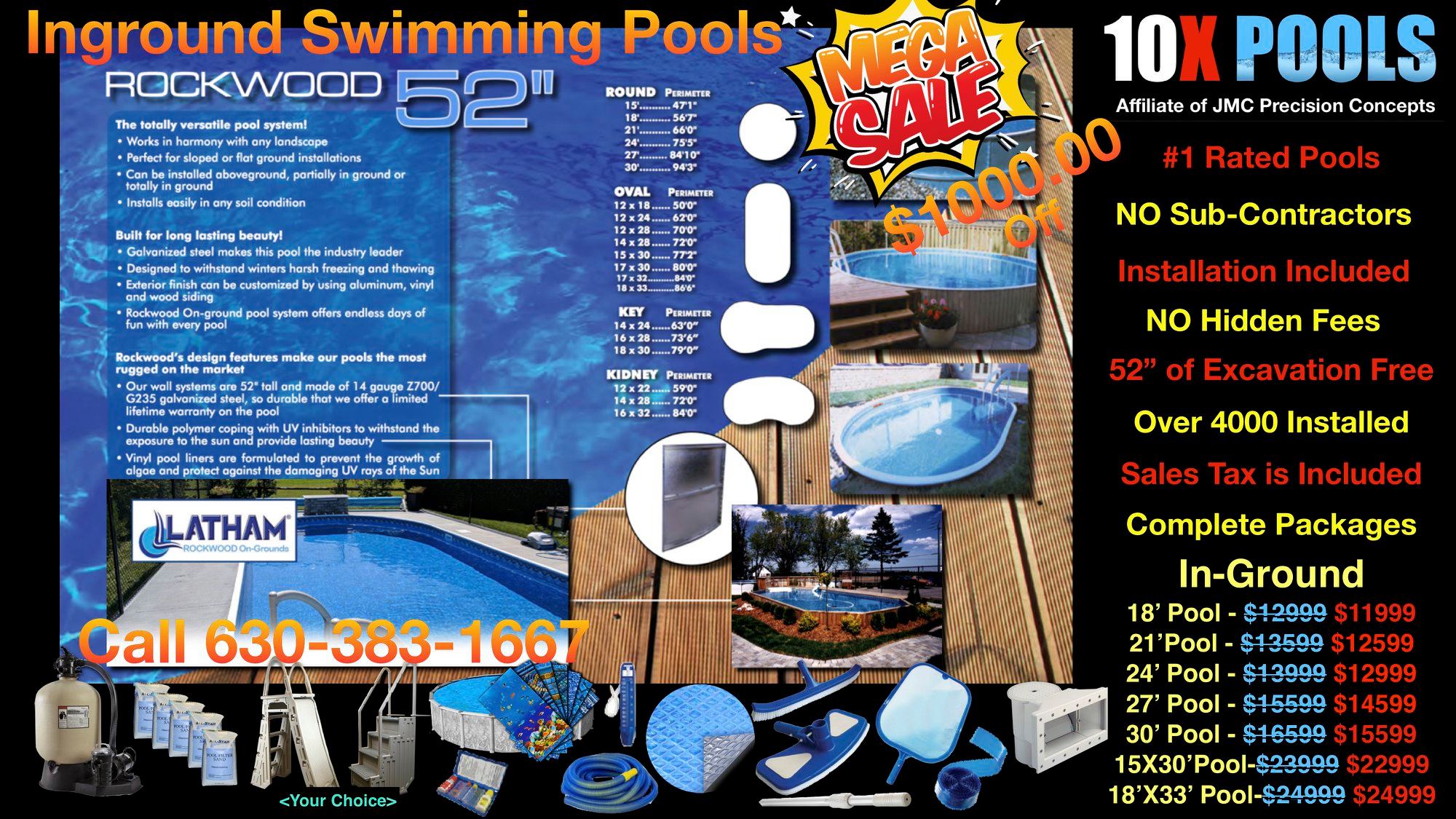 10X POOLS - ((( Complete Package ))) MEGA SALE... Call Now... | Facebook