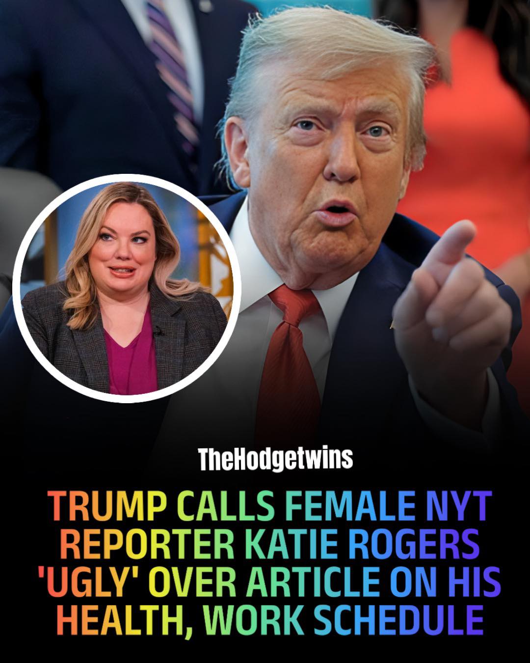 The Hodgetwins - Former President Donald Trump lashed out... | Facebook