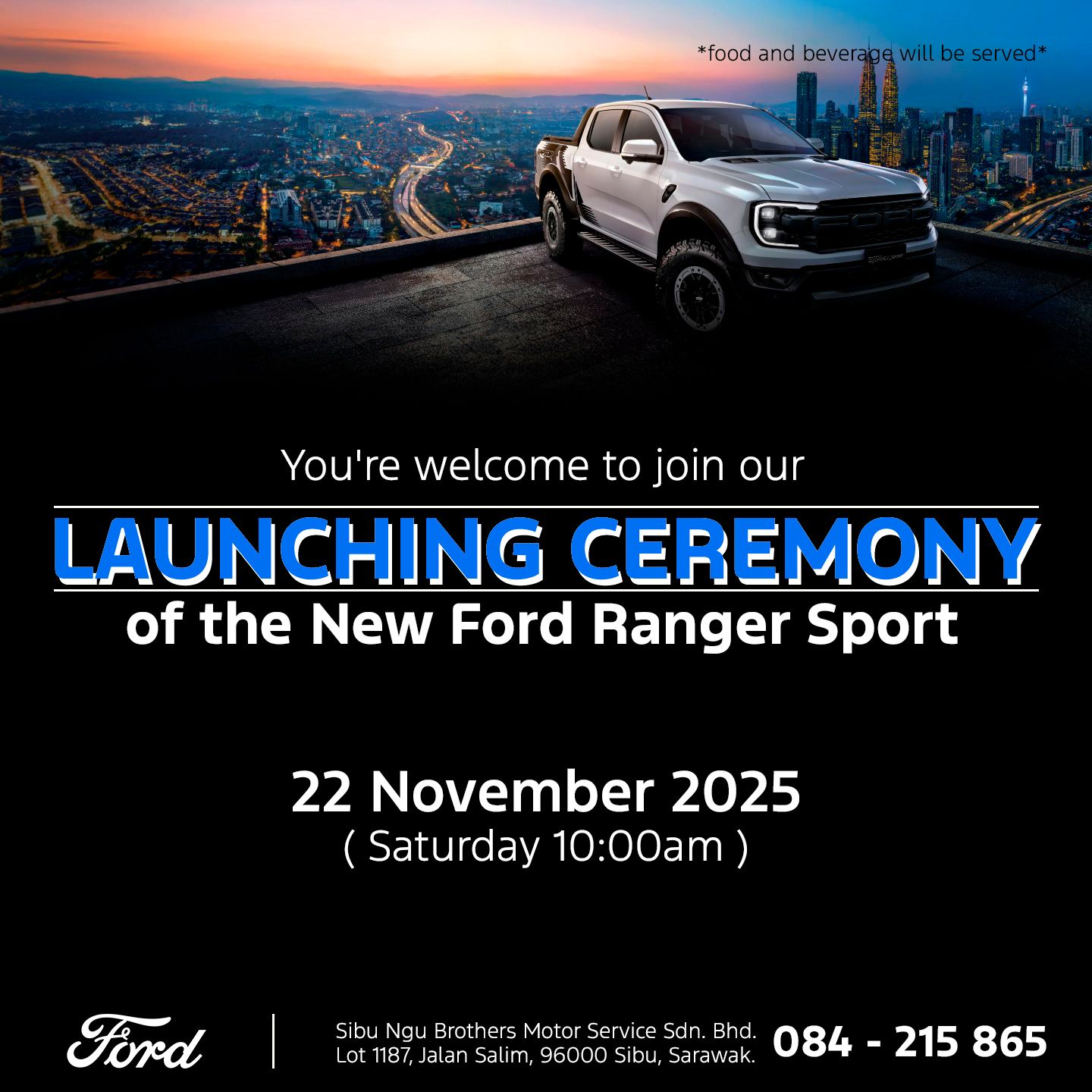 Sibu - 🔥 2025 Ford Ranger Raptor - Sport Edition Launch Event! 🔥 Date ...