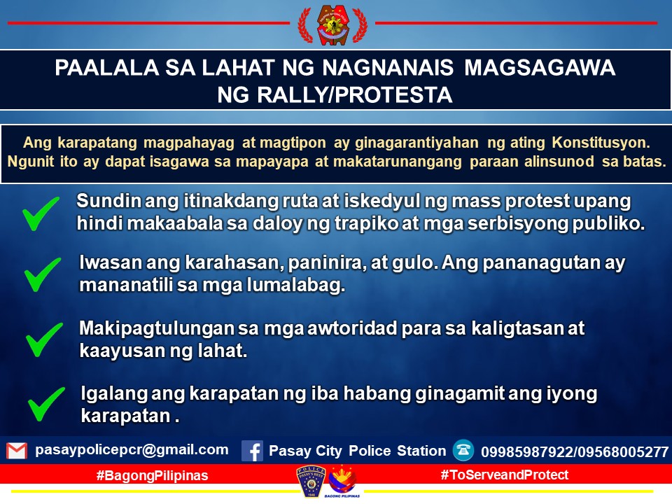 Pasay - Southern Police District Pasay City Police Station SAFETY ...