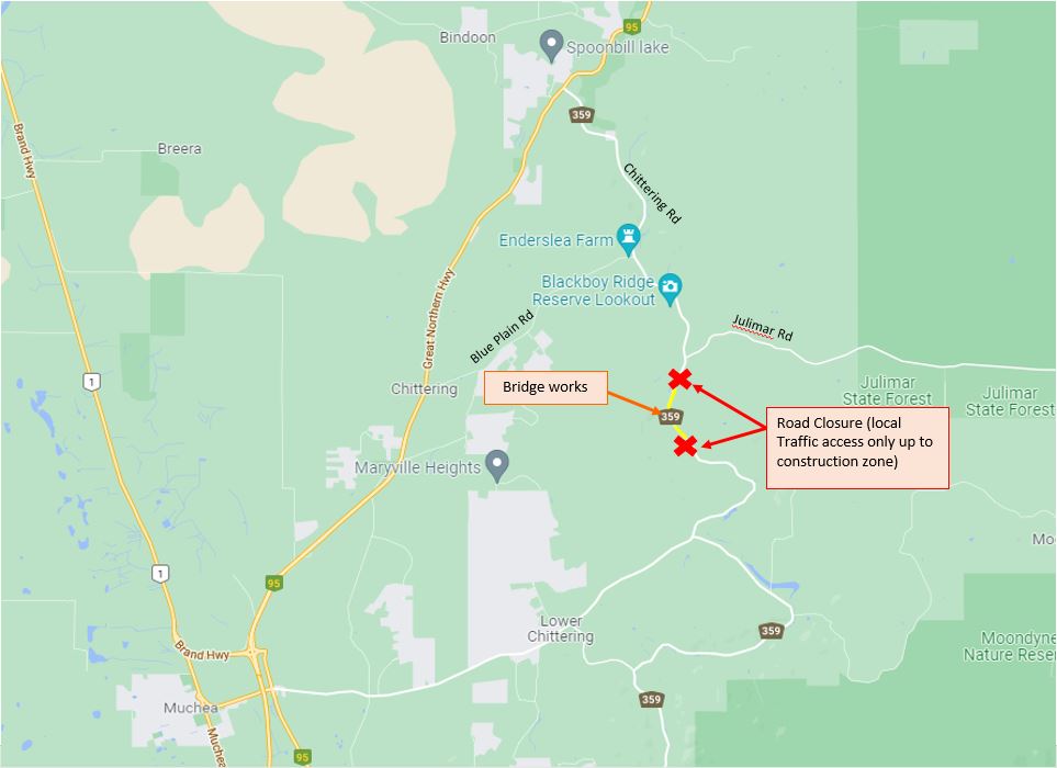 📢 🚧 UPCOMING ROAD CLOSURE –... - Shire of Chittering