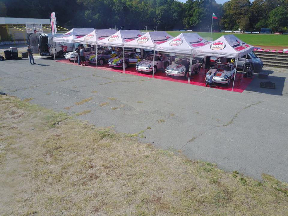 BMA - B.M.A. Vintage village at Balkan Classic Rally. Our...
