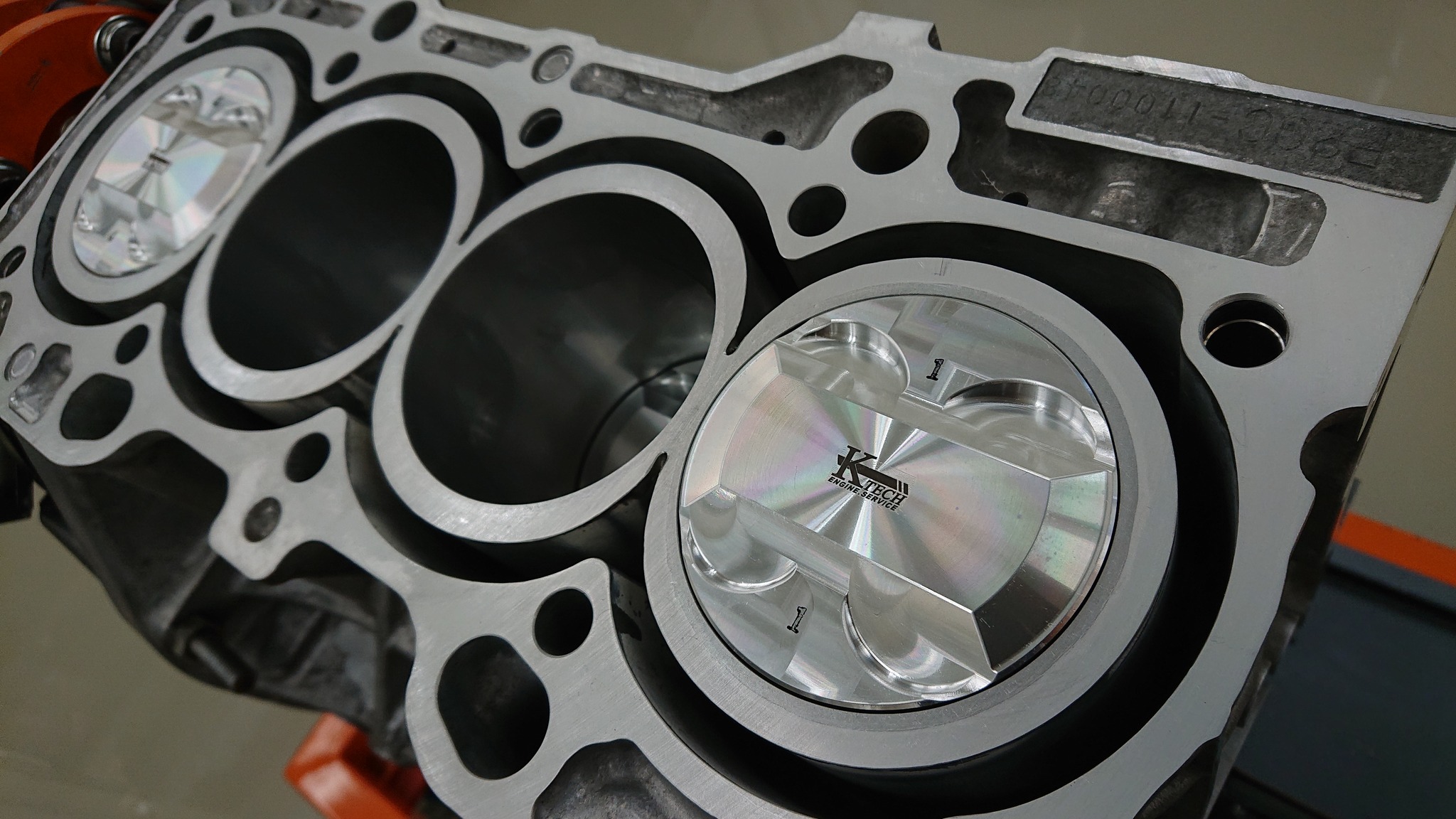 株式会社K-tech - F22C改2．35L メタル合わせです。 ストロークが大きくメタルには厳しい仕様ですので 特に慎重に作業致します ...
