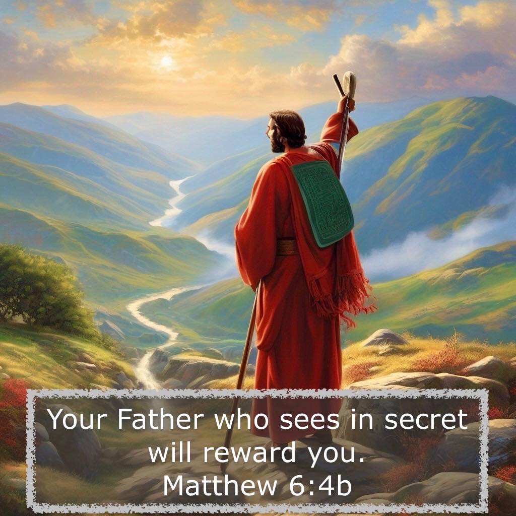 Brian - Matthew 6:4 (NRSVue) 4 so that your alms may be done in secret ...