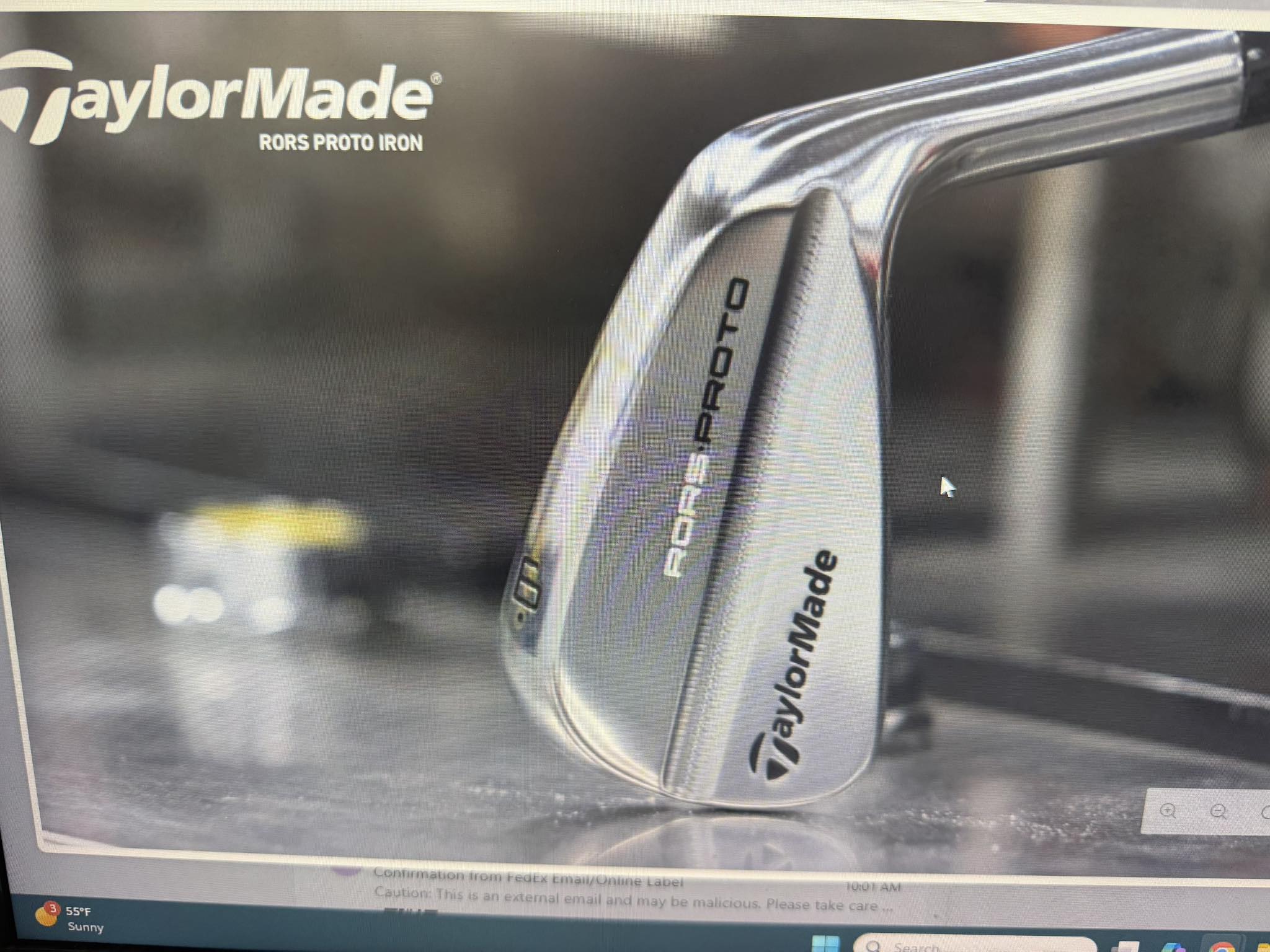 Taylor Made 2026 Rors Proto irons presale