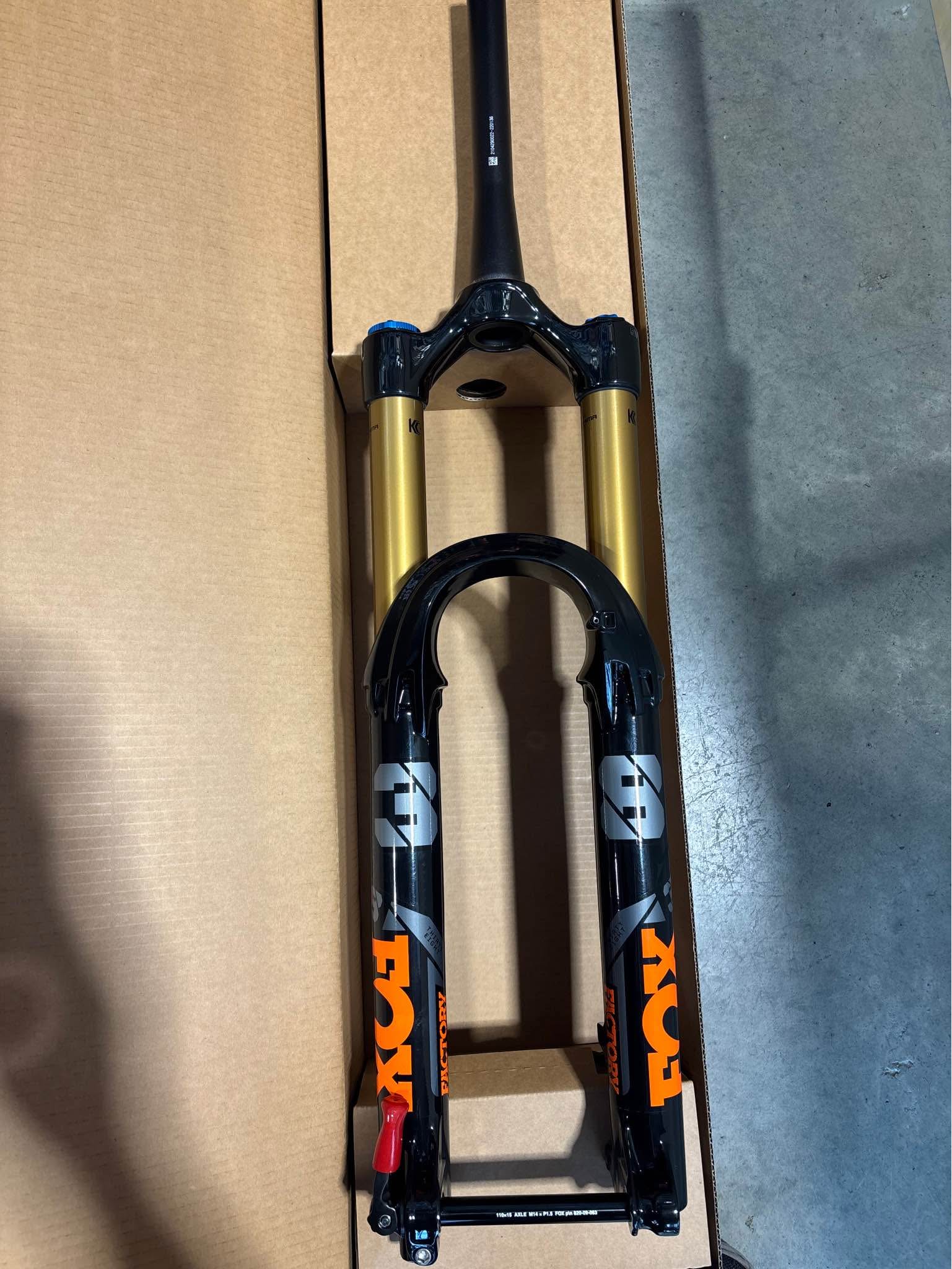 Brand New Fox Factory 38 Fork for Sale with Warranty and Original Box