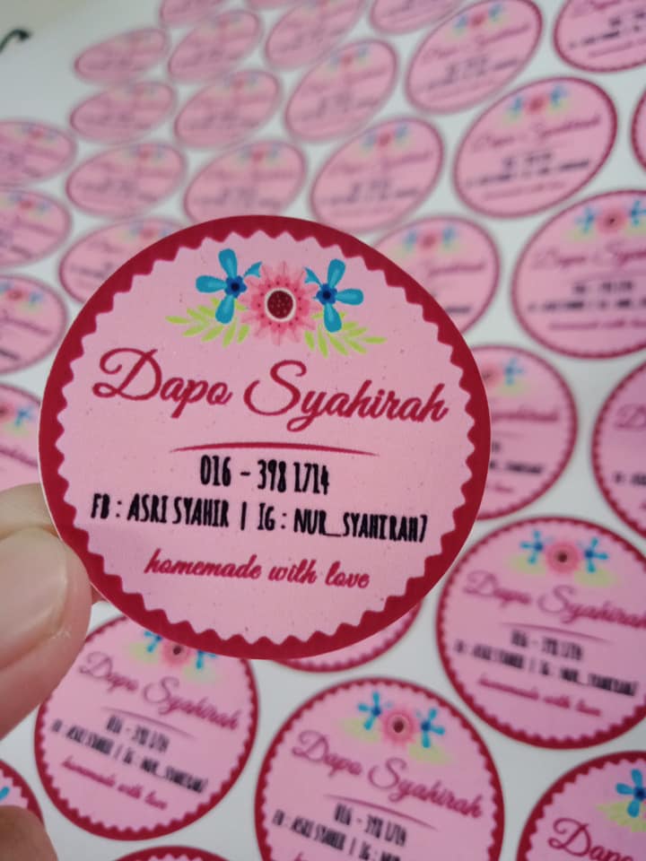 Sticker Label Murah | Perlis