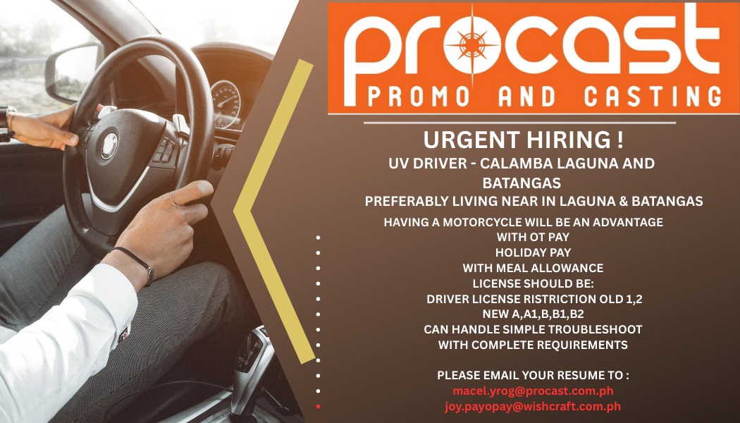 Driver Helper Job Hiring PH | @highlight | Facebook