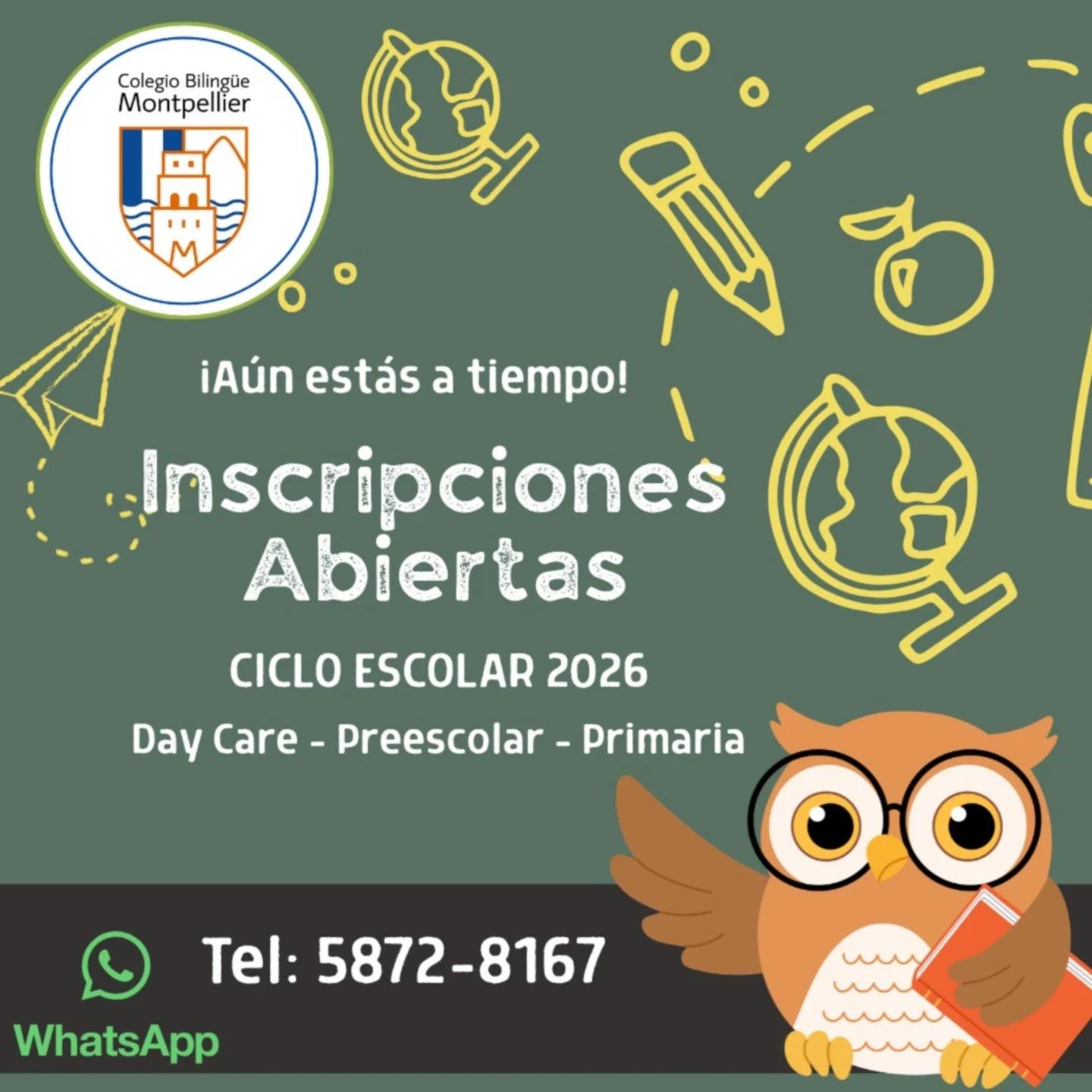Colegio - ⏰ ¡No te quedes sin cupo! Las inscripciones para el Ciclo ...