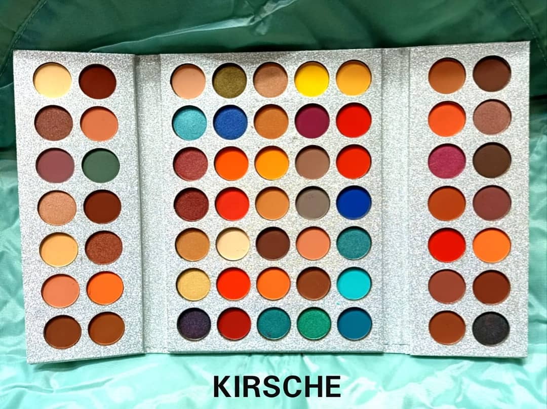 All about glam - KIRSCHE 63 COLOR EYESHADOW PALETTE ARE...