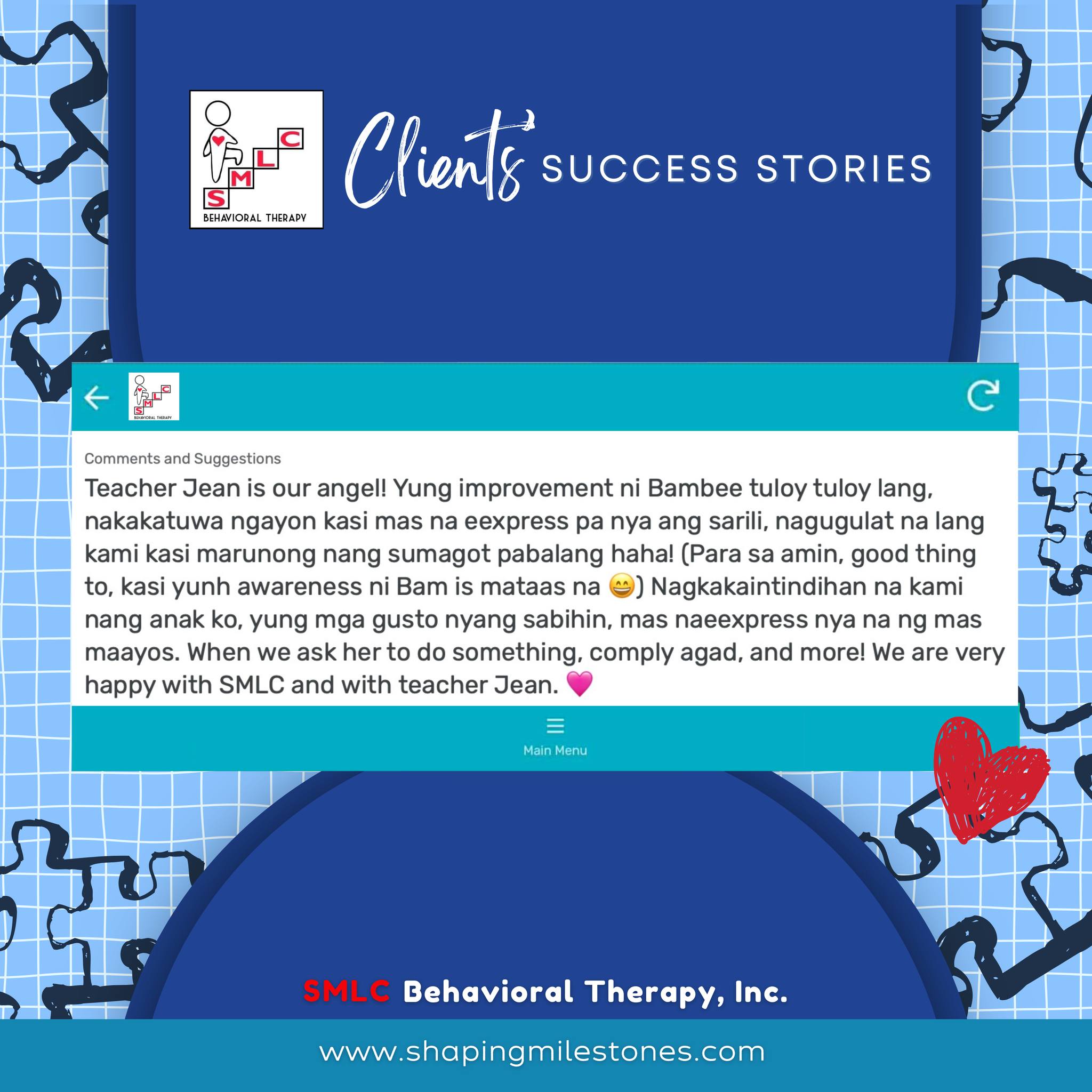 SMLC Behavioral Therapy - Calamba, Laguna
