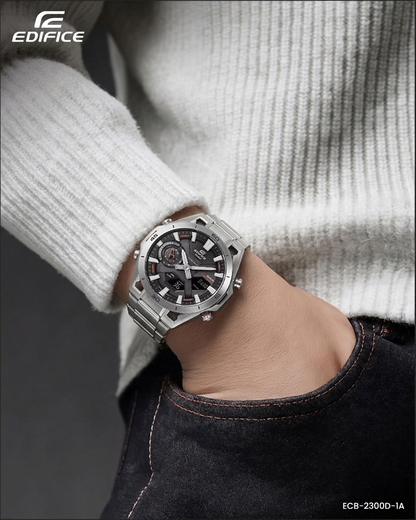 CASIO - The Edifice EFR-550 helps you co-ordinate things when away 
