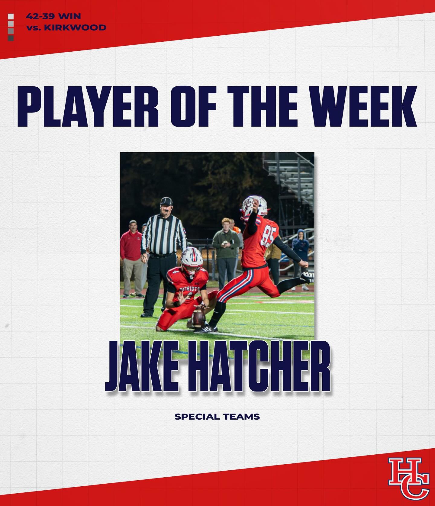 🏈 PLAYERS OF THE WEEK 🏈... - Henry County Patriots Football | Facebook