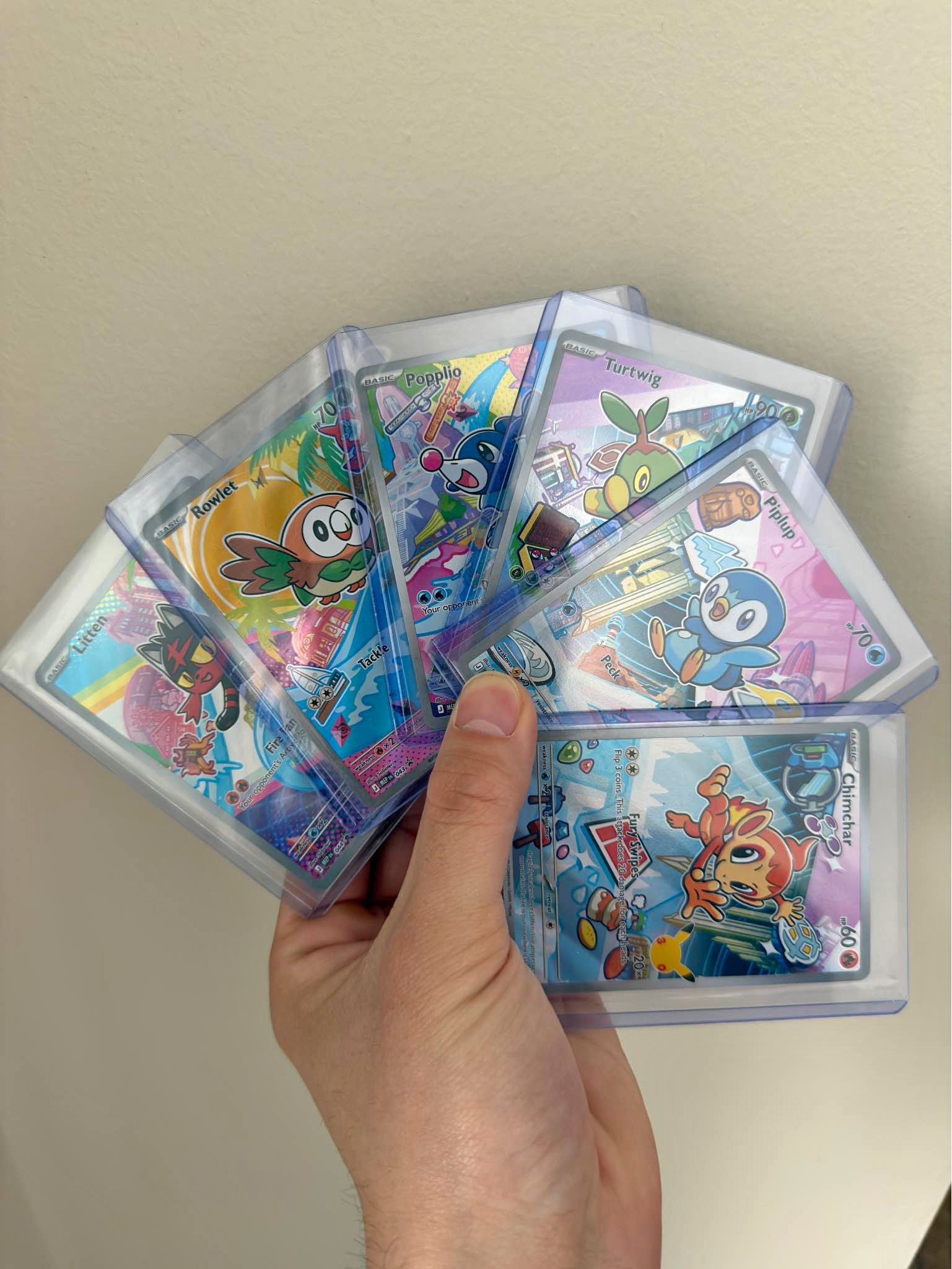 Pokemon First Partner Illustration Set Alolan & Sinnoh - Collectible ...