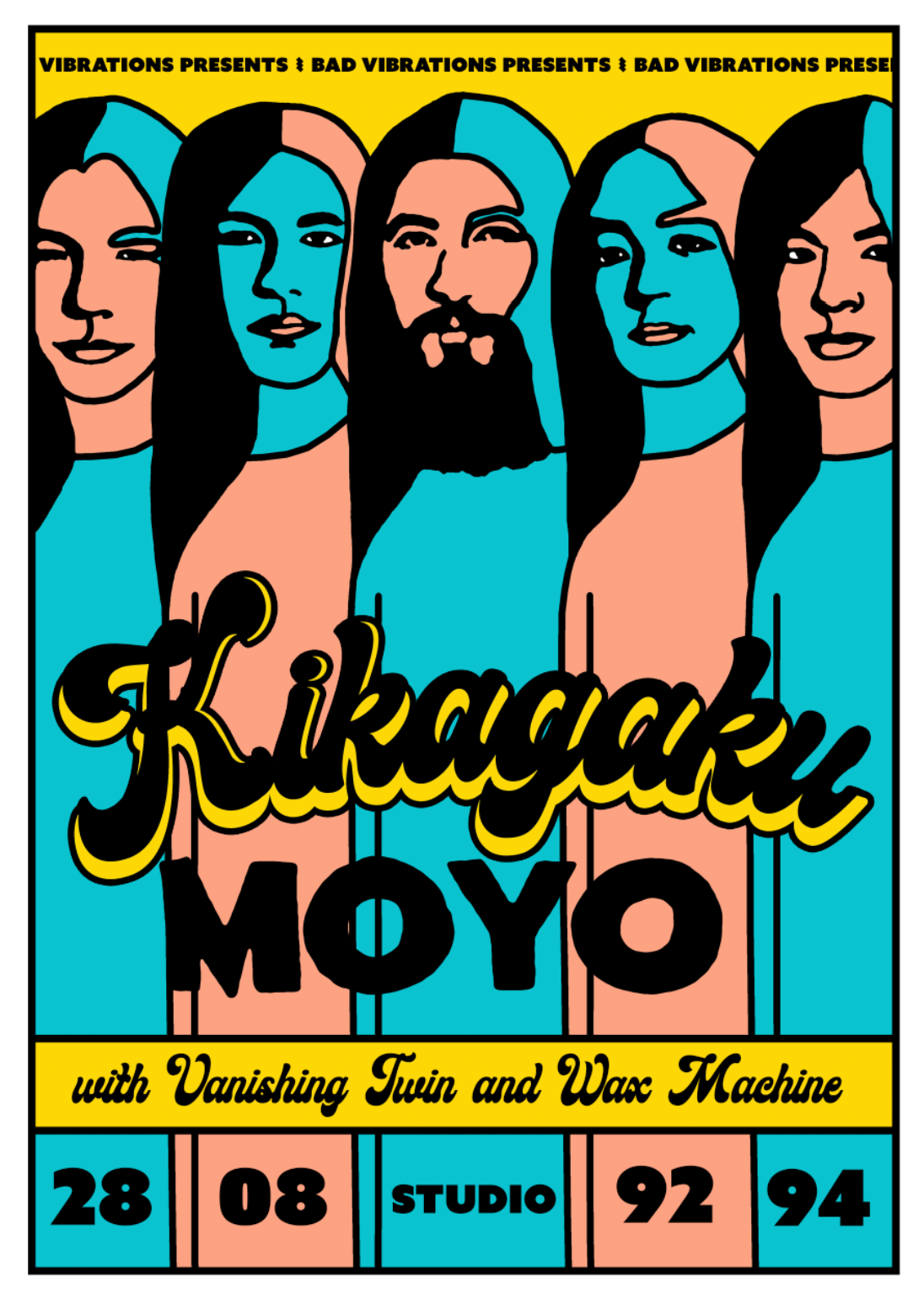 Don't miss the return of Kikagaku Moyo / 幾何学模様 to Blueberry