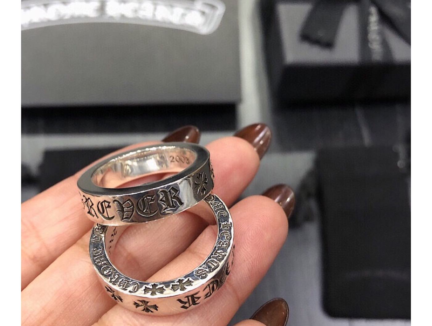 CHROME HEARTS クロムハーツ 22K NTFL リングの買取実績 | 買取専門店 
