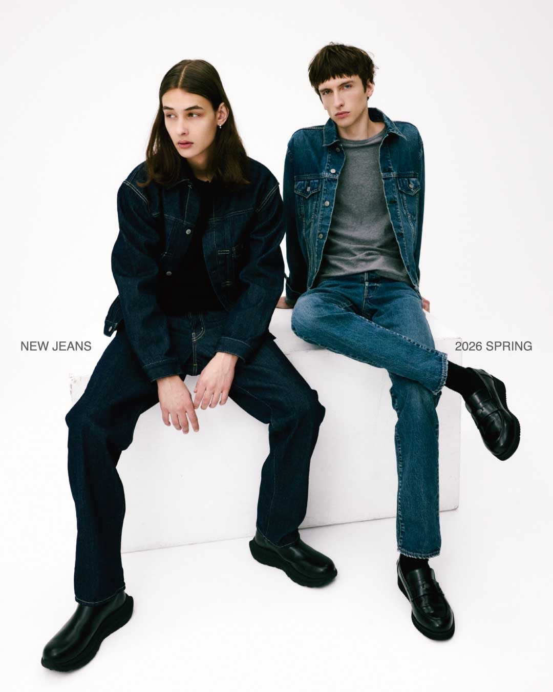 NEW JEANS 2026 SPRING ______ ボックスシルエットで合わせやすい 