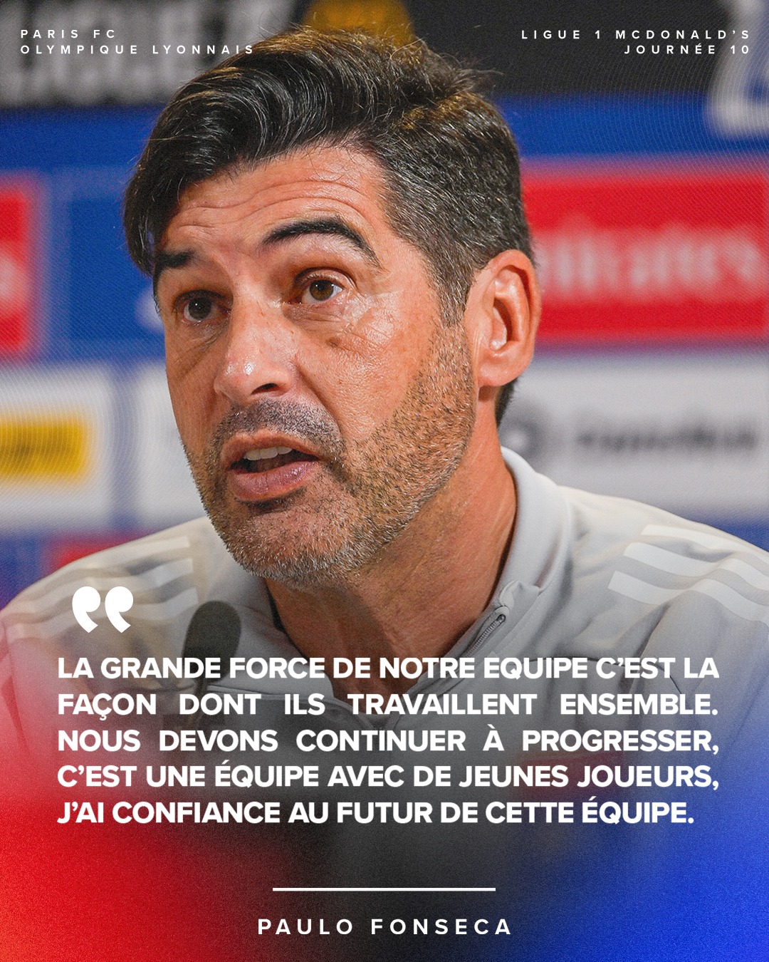 🗨 « L’équipe croit au projet,... - Olympique Lyonnais - OL | Facebook
