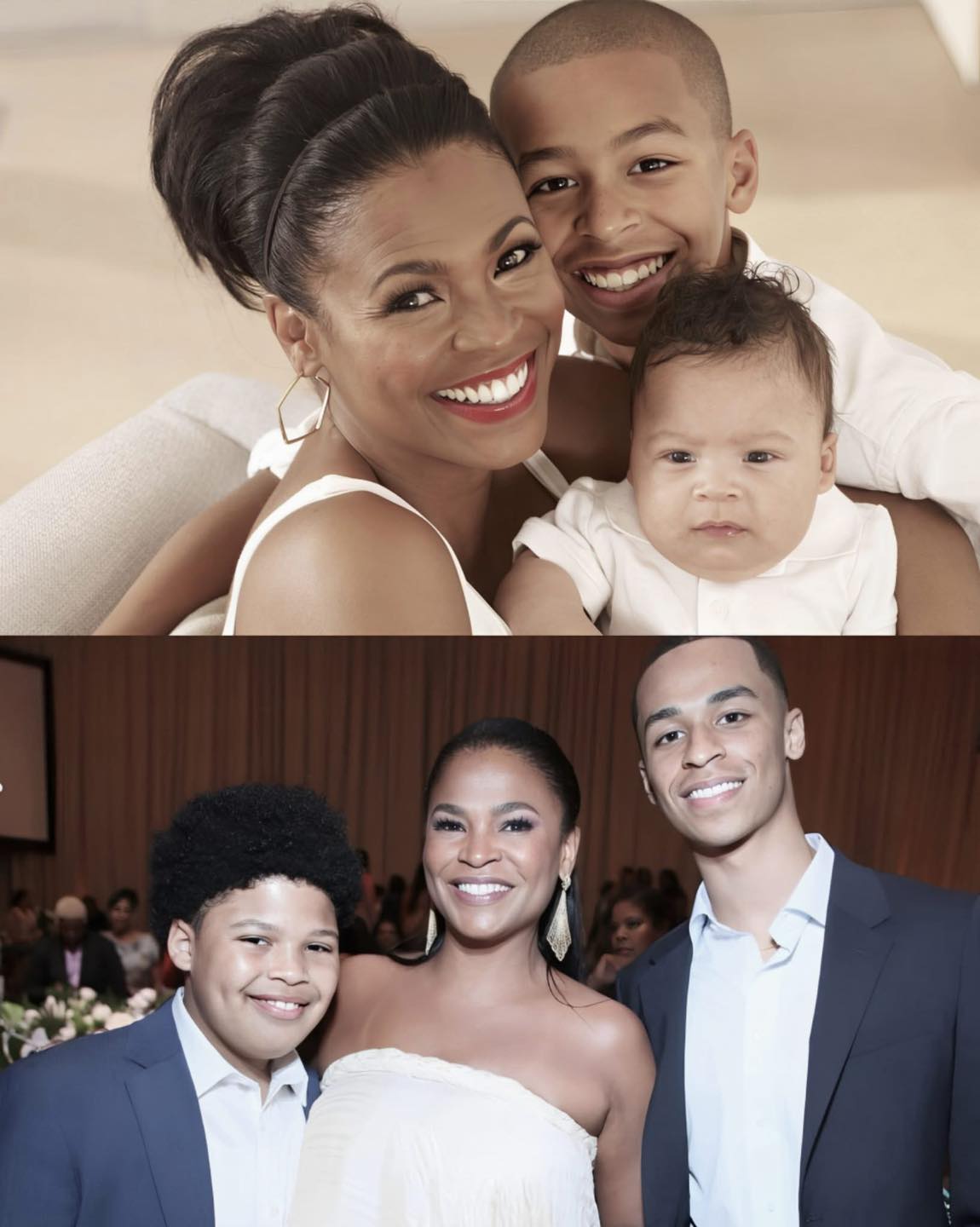 The Miracles - Nia Long with her children 🖤 | Facebook