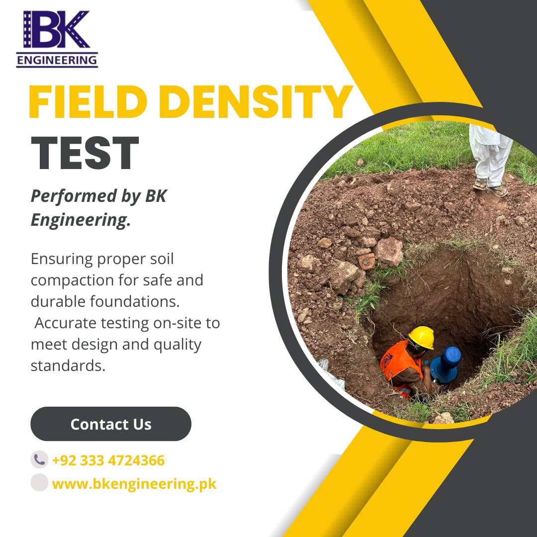 BK - Field Density Test (FDT) 🏗️ Ensuring proper soil compaction for ...