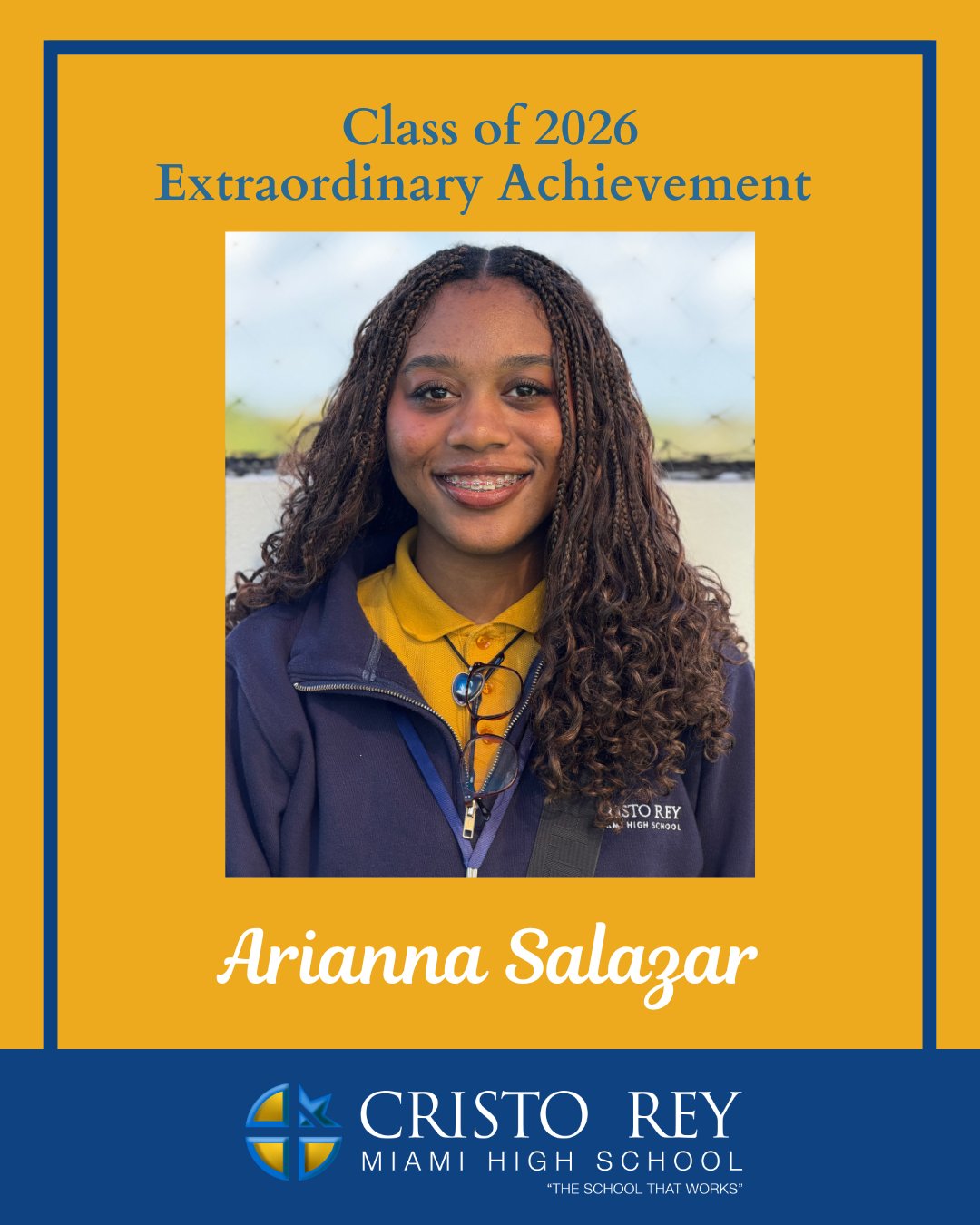 Cristo - The Cristo Rey Miami Class of 2026 is making history. As of ...