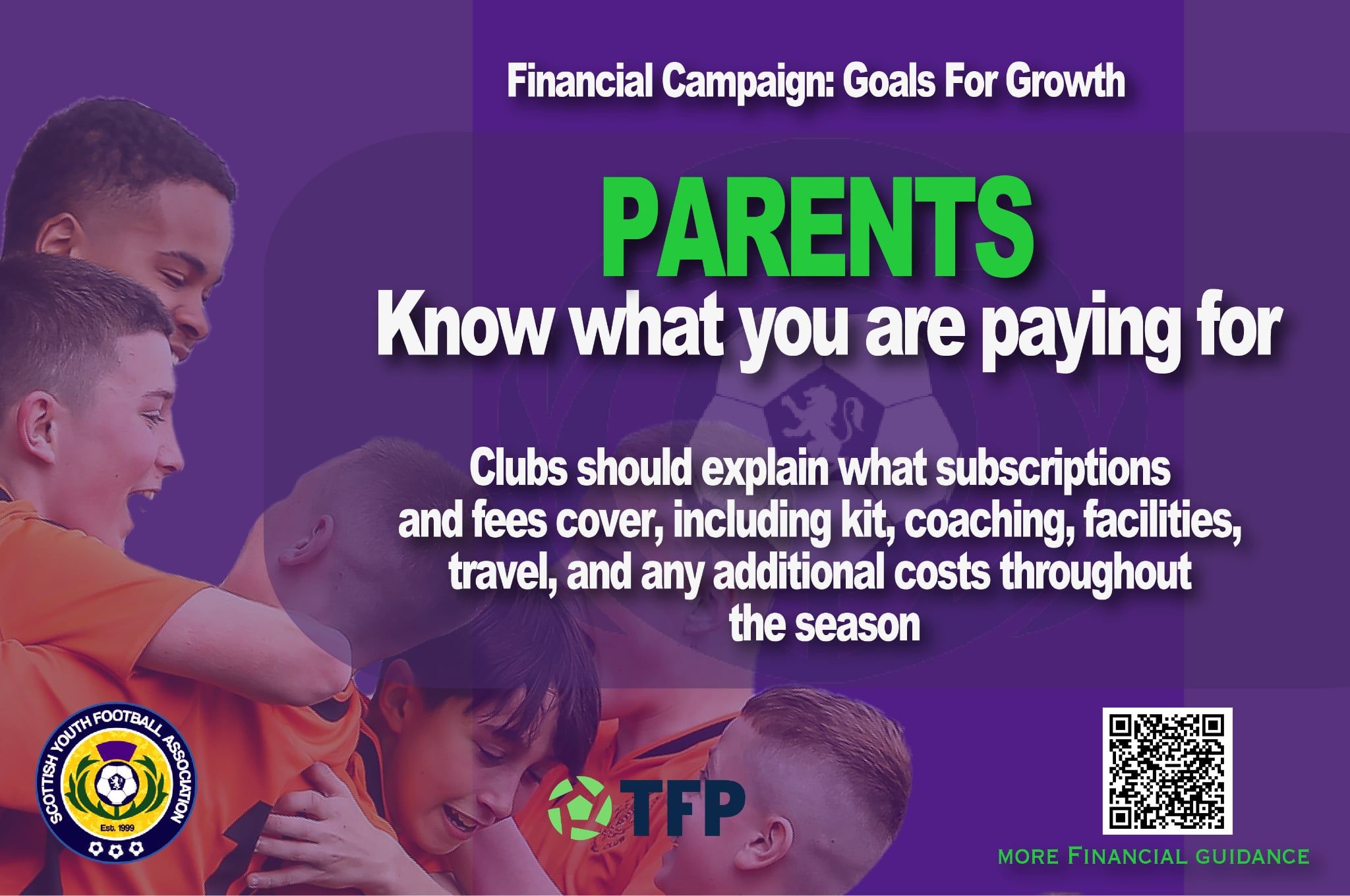 👨‍👩‍👧‍👦⚽️ Parents want clubs... - Scottish Youth FA - SYFA | Facebook