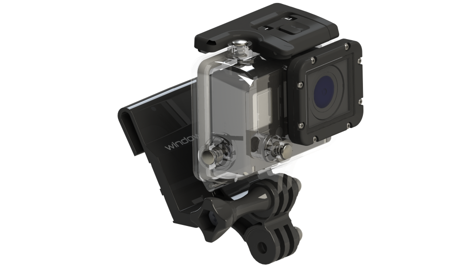 The Window-Wedge: Gopro Mount