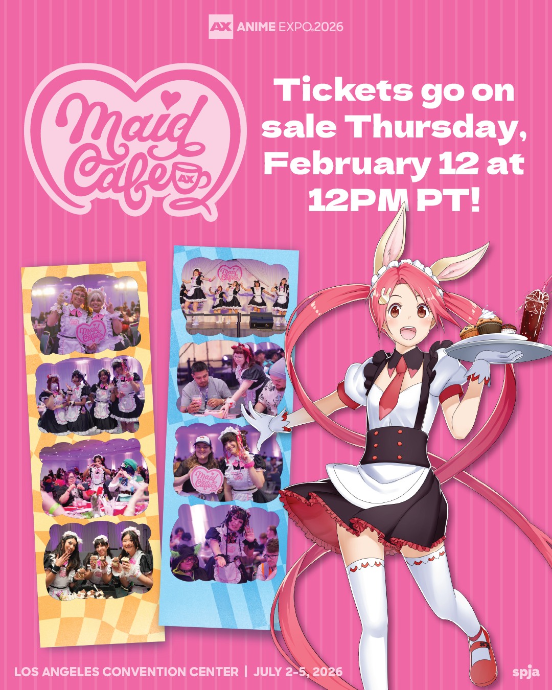 ✨💖 Step into the world of kawaii charm at the AX Maid Cafe! Get