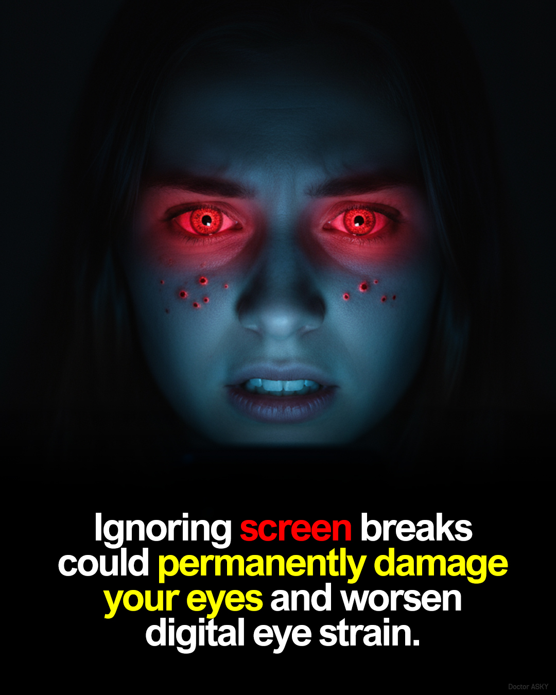 Doctor - As we spend more time on screens, our eyes often pay the price ...