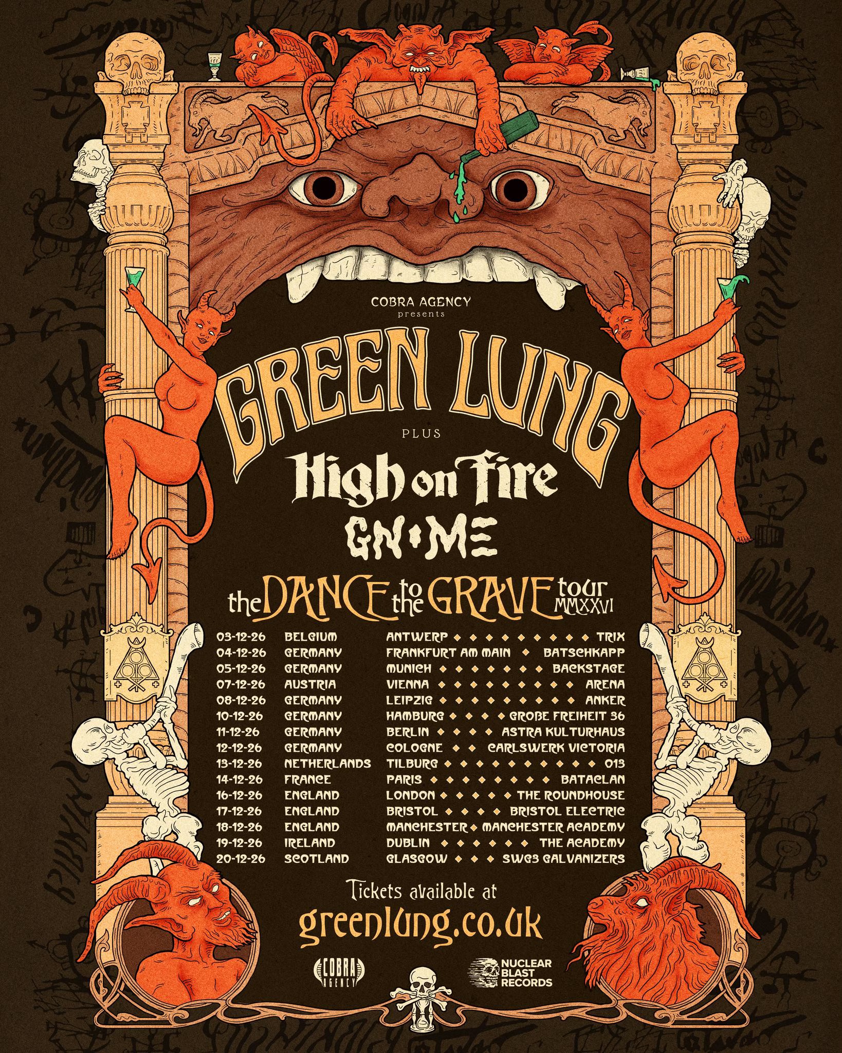 GREEN LUNG will hit the EU/UK in support of their pending full 