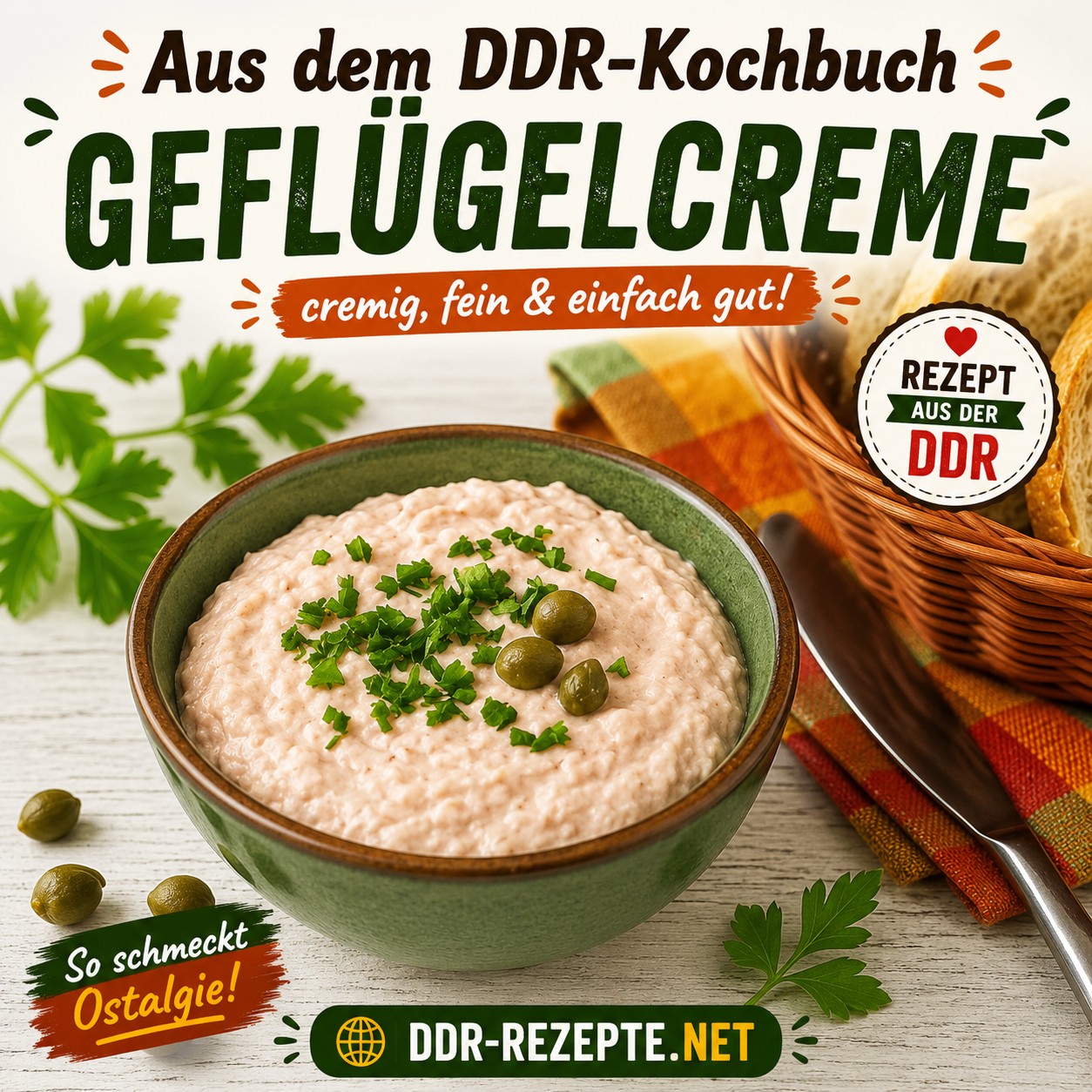Brandenburger Selleriesalat 🥗🍎 Herzhaft, frisch und herrlich cremig – der Brandenburger Selleriesalat verbindet knackigen Sellerie mit würzigem Kaßler, hartgekochten Eiern und einem saftigen Apfel. Die cremige Mischung aus Mayonnaise und saurer Sahne