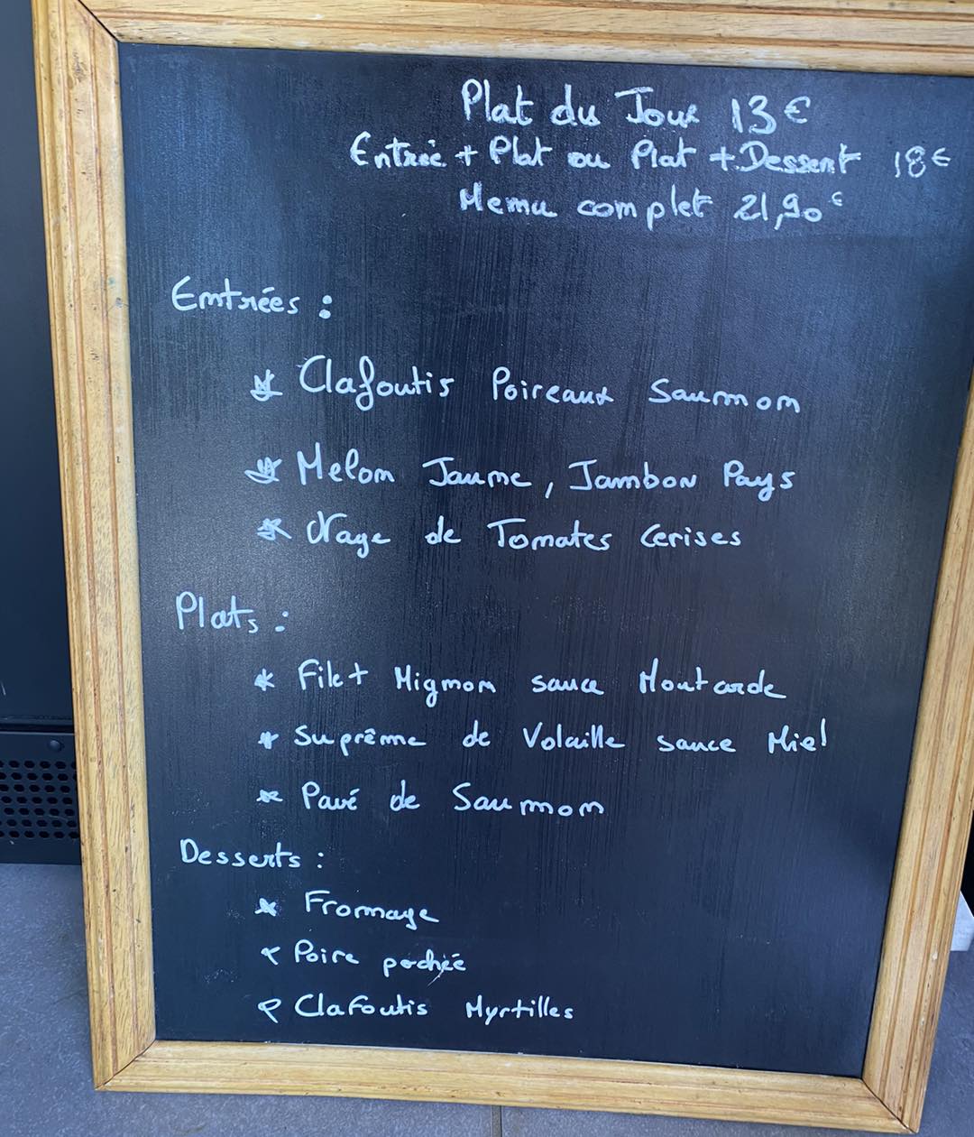 La Table De Laurent - Bonjour notre chère clientèle, voici le petit ...