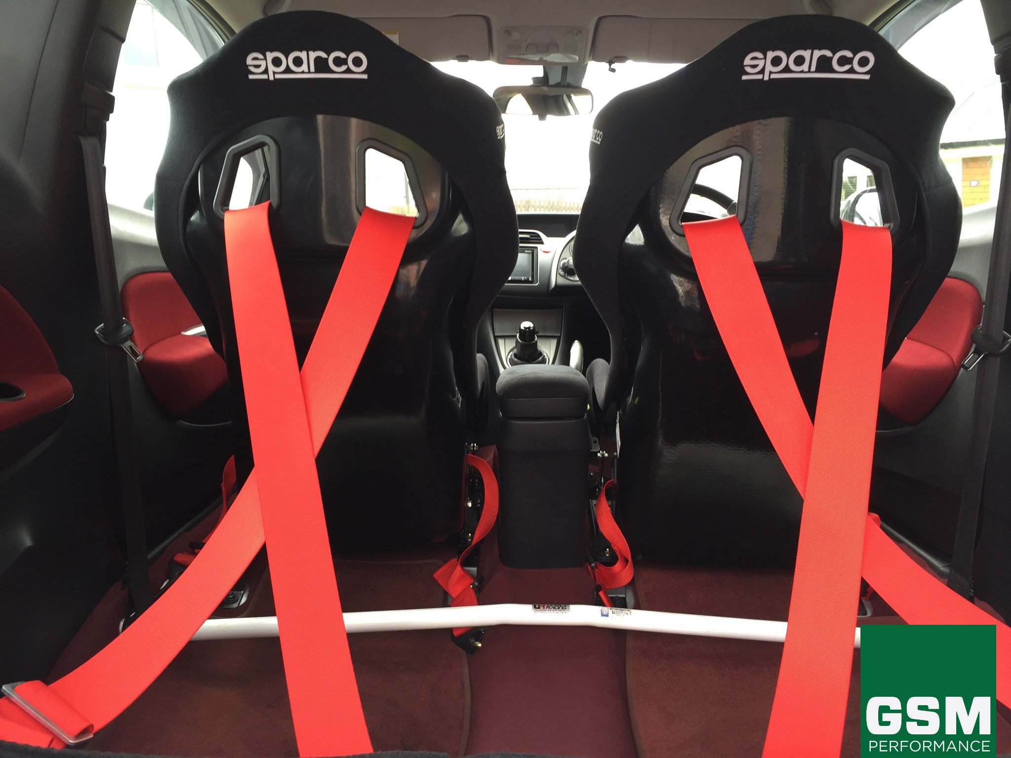 Sparco Circuit II bucket seats! A huge thanks to our customer for 