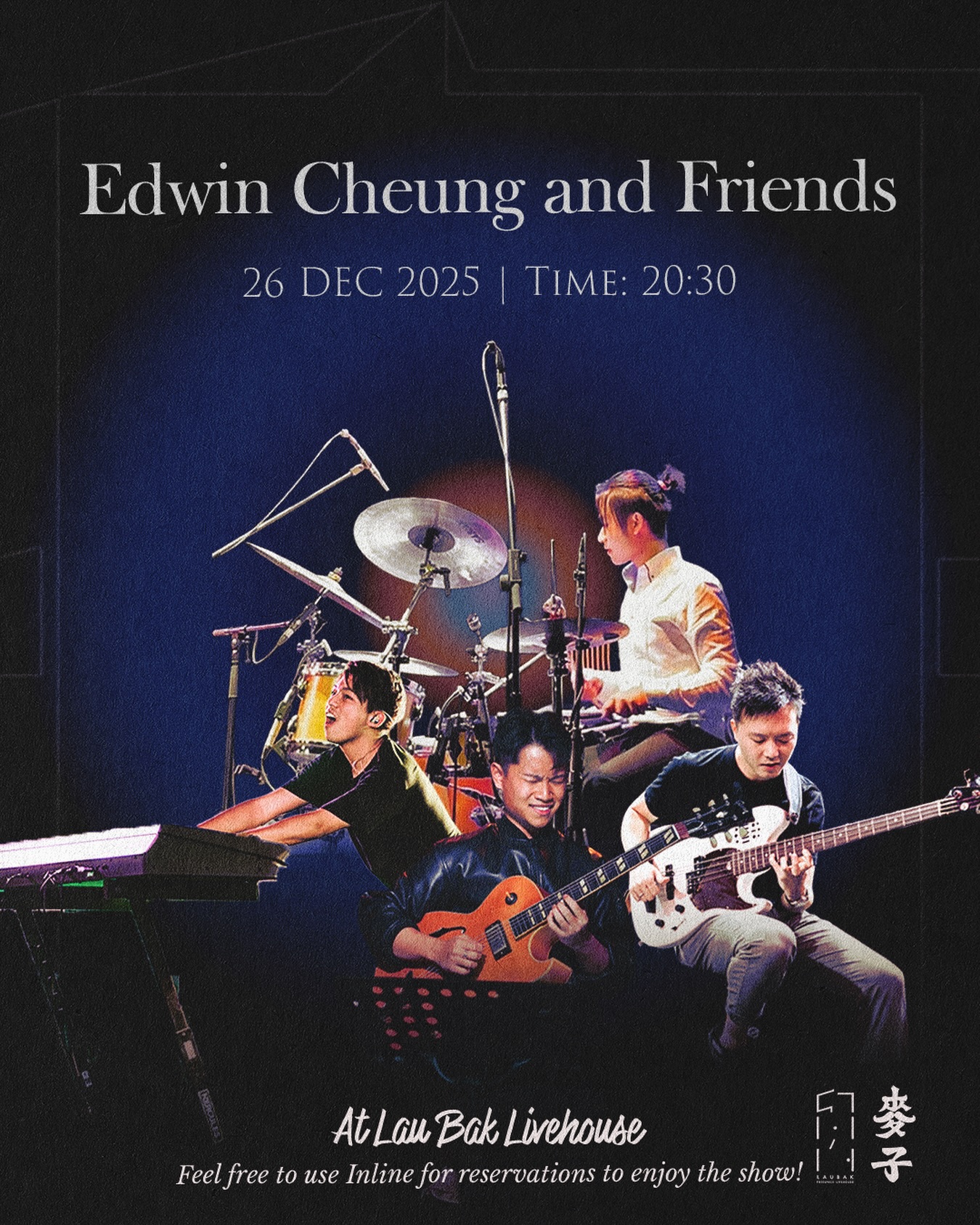 Edwin Cheung and... - 留白 Lau Bak Freespace Livehouse | Facebook