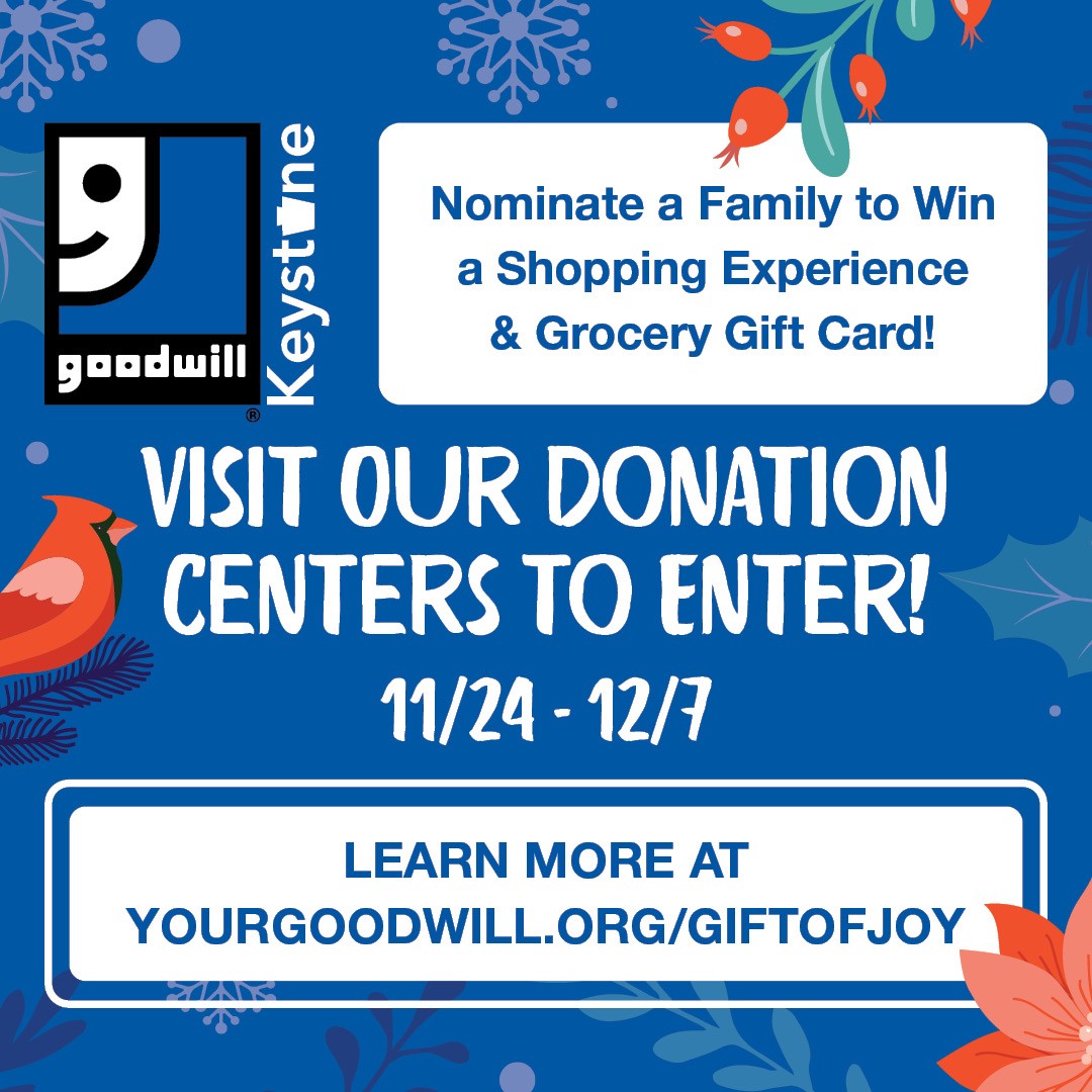 Goodwill - 🎁 NOMINATE A FAMILY FOR A GIFT OF JOY! 🎁 Ready to make a ...