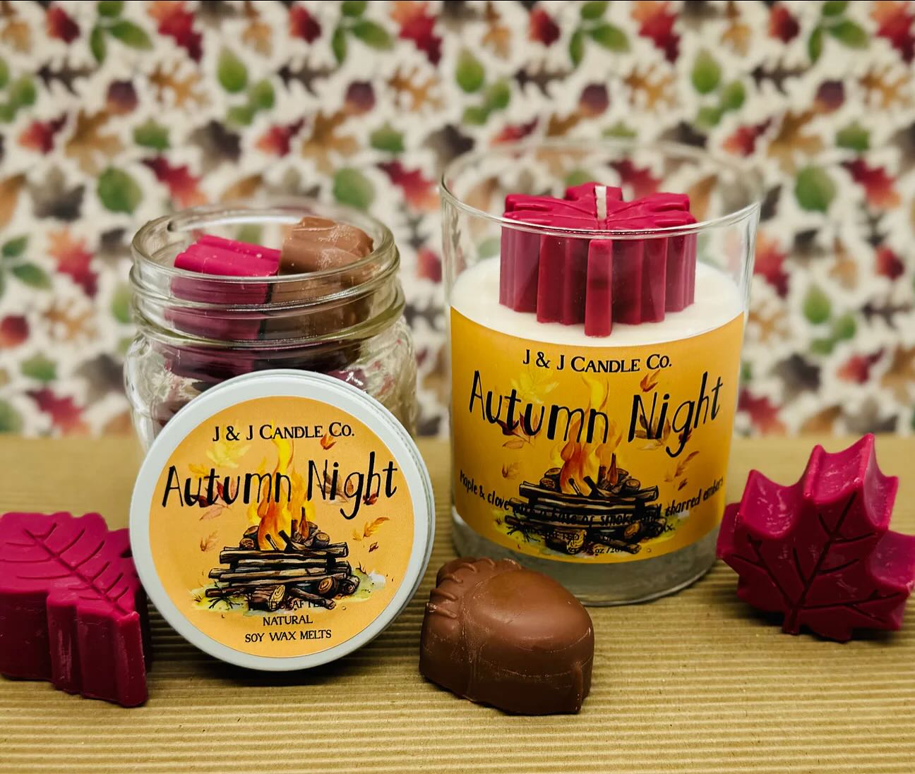 🍂 Autumn Nights in a Jar 🍂 As the... - J & J Candle Co. | Facebook