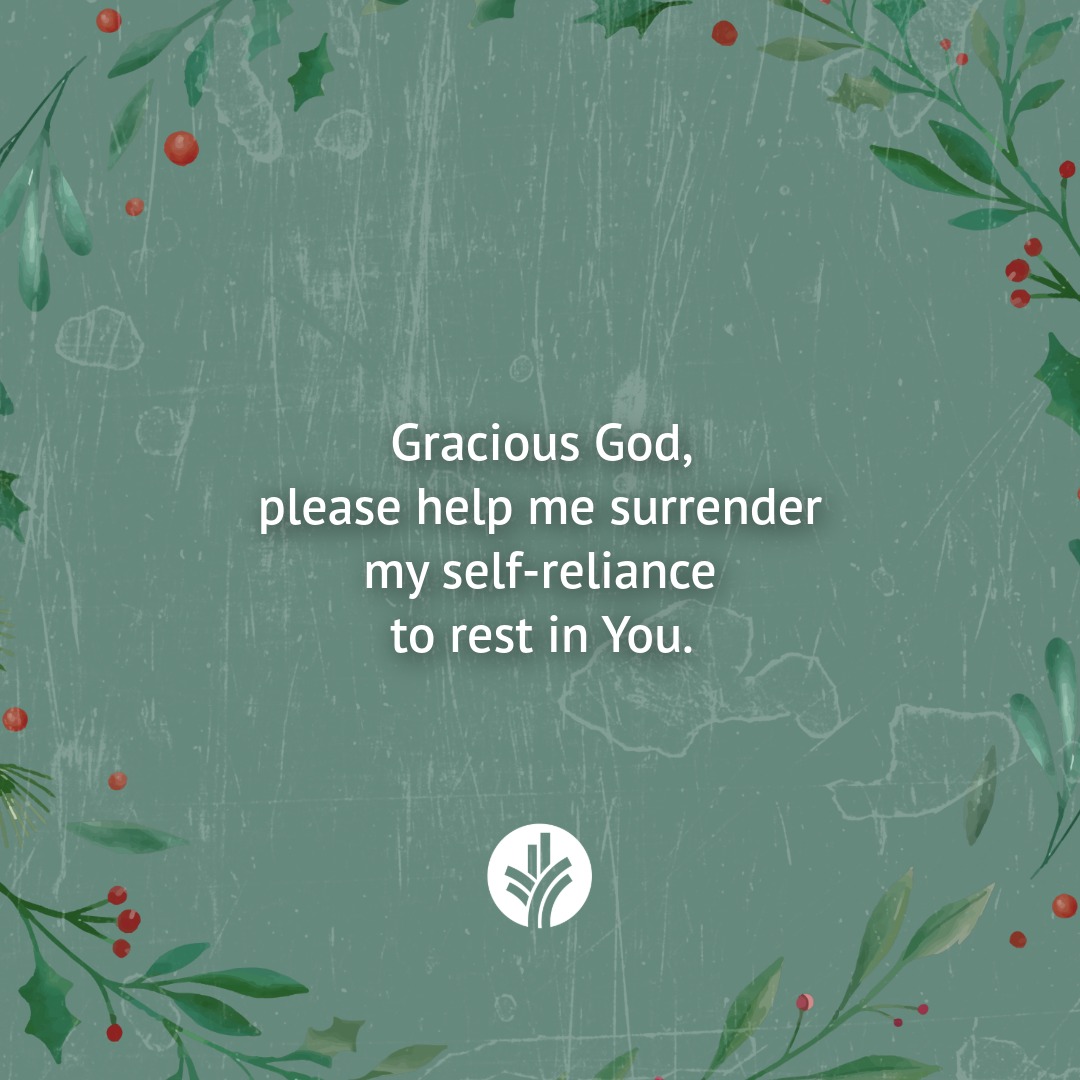 Our - As the year ends, may we surrender our striving and rest in God’s ...