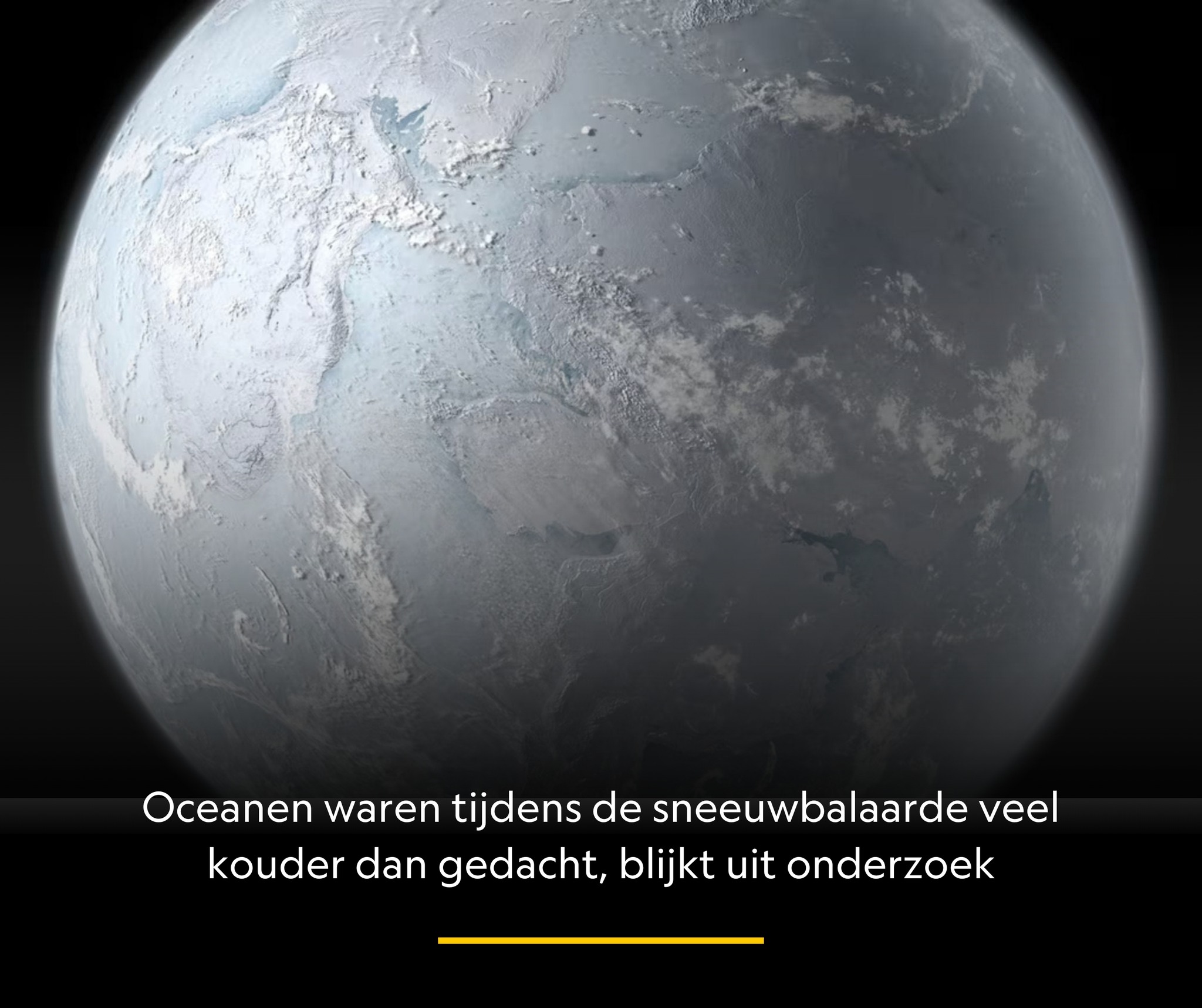 National - Geochemische analyses tonen aan dat oeroude oceanen tot min ...