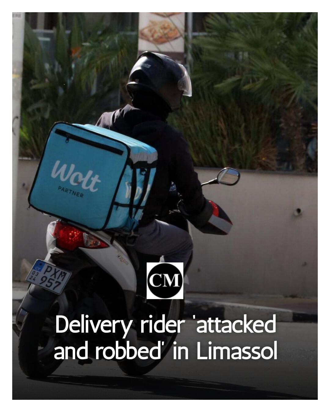 Cyprus Mail - A food delivery rider said he was attacked... | Facebook