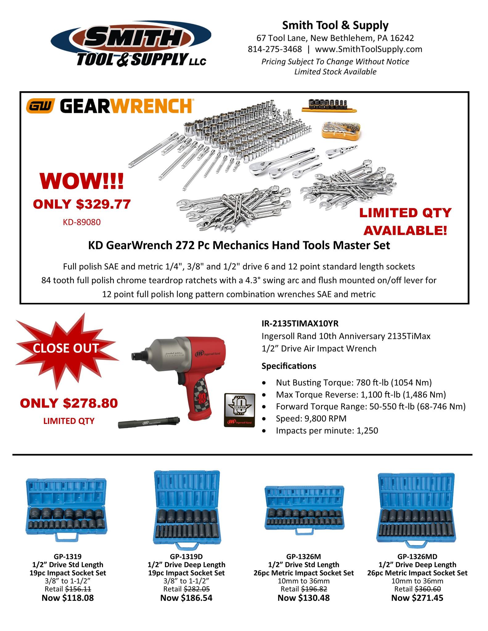 Smith Tool & Supply | New Bethlehem PA