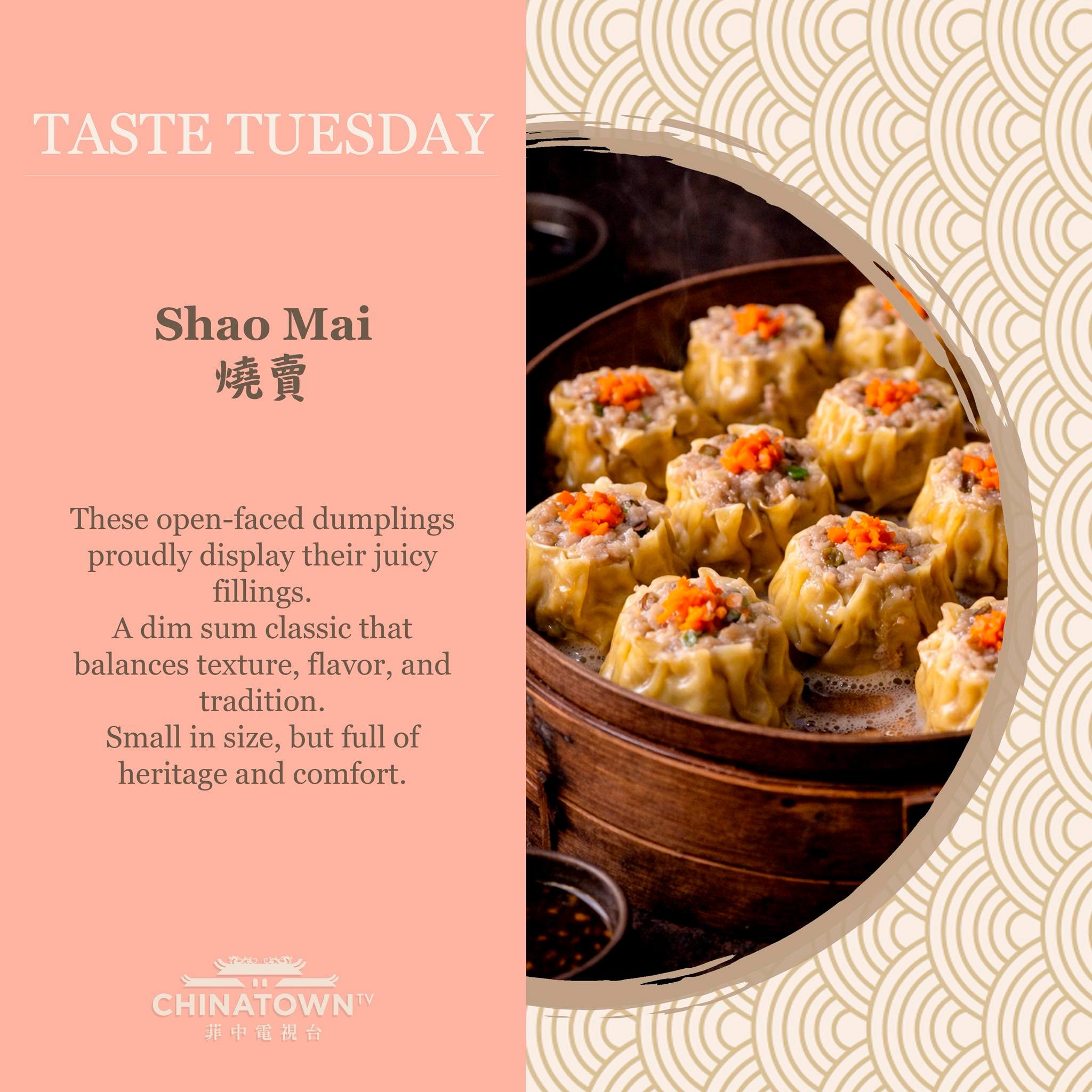 Chinatown - Dim Sum Trivia Shao Mai (燒賣) was originally sold as a ...