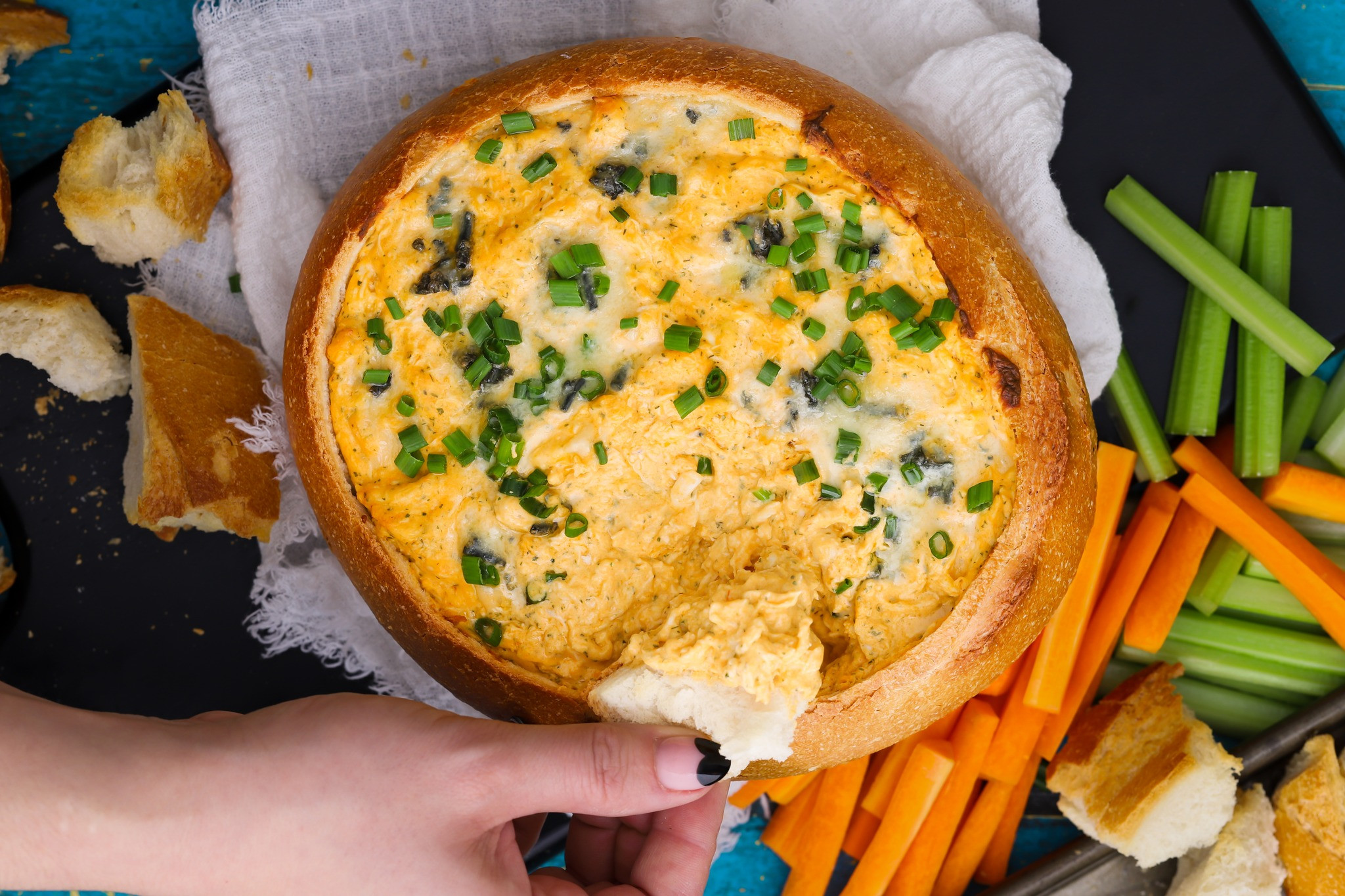 Nikalene Riddle - The Buffalo Chicken Cob Loaf is a... | Facebook