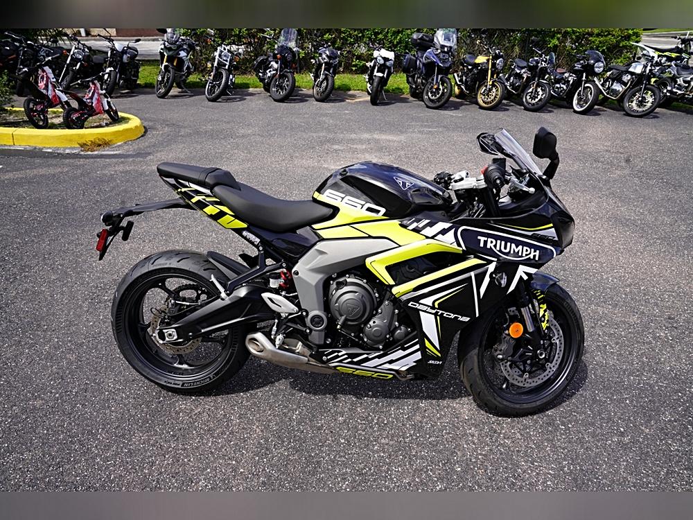 $9,495 2025 Triumph Daytona 660 wCustom Graphics $0