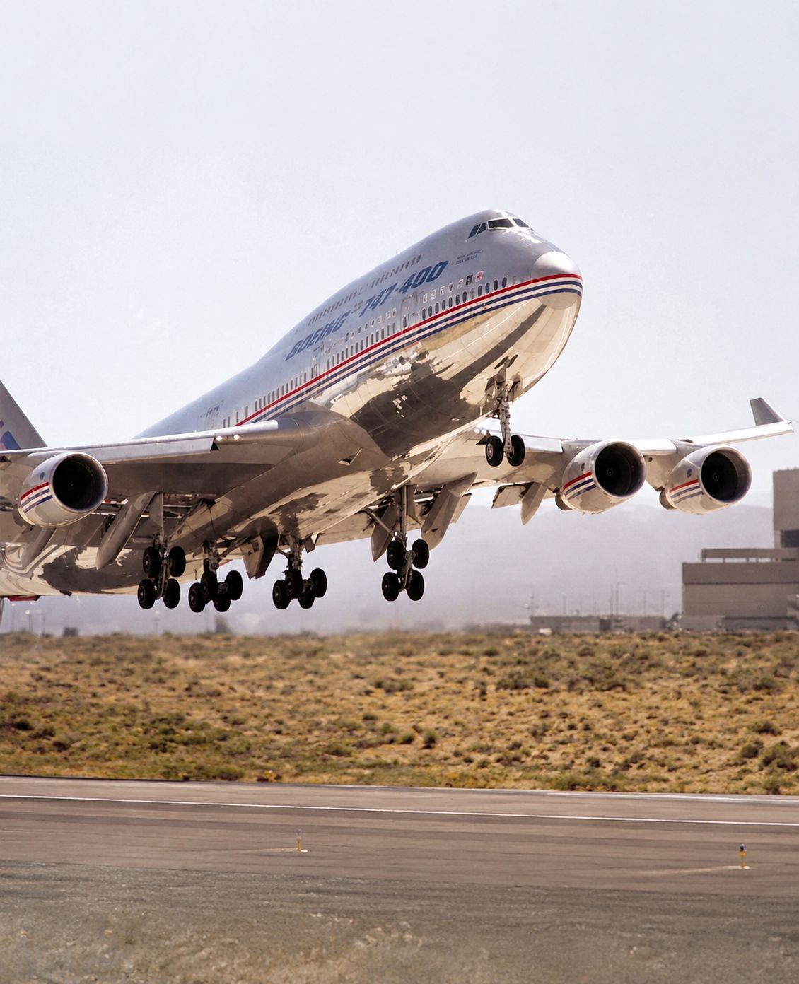 On June 27, 1988, a Boeing 747-400 took off from Moses Lake