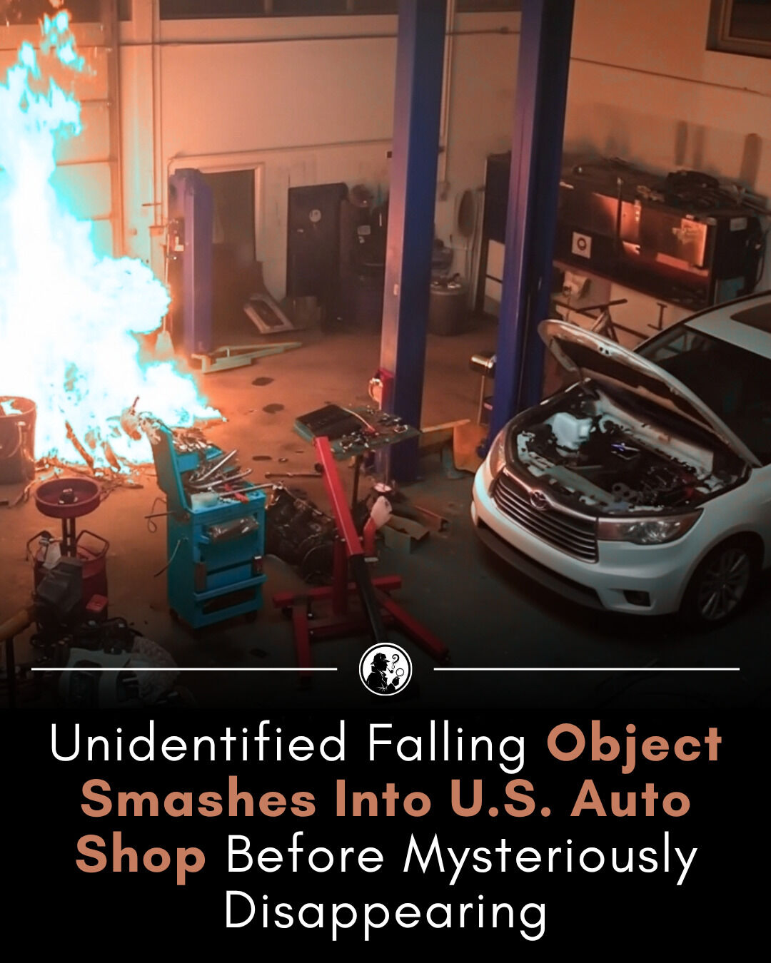 Hidden - An auto repair shop in the U.S. became the center of a bizarre ...