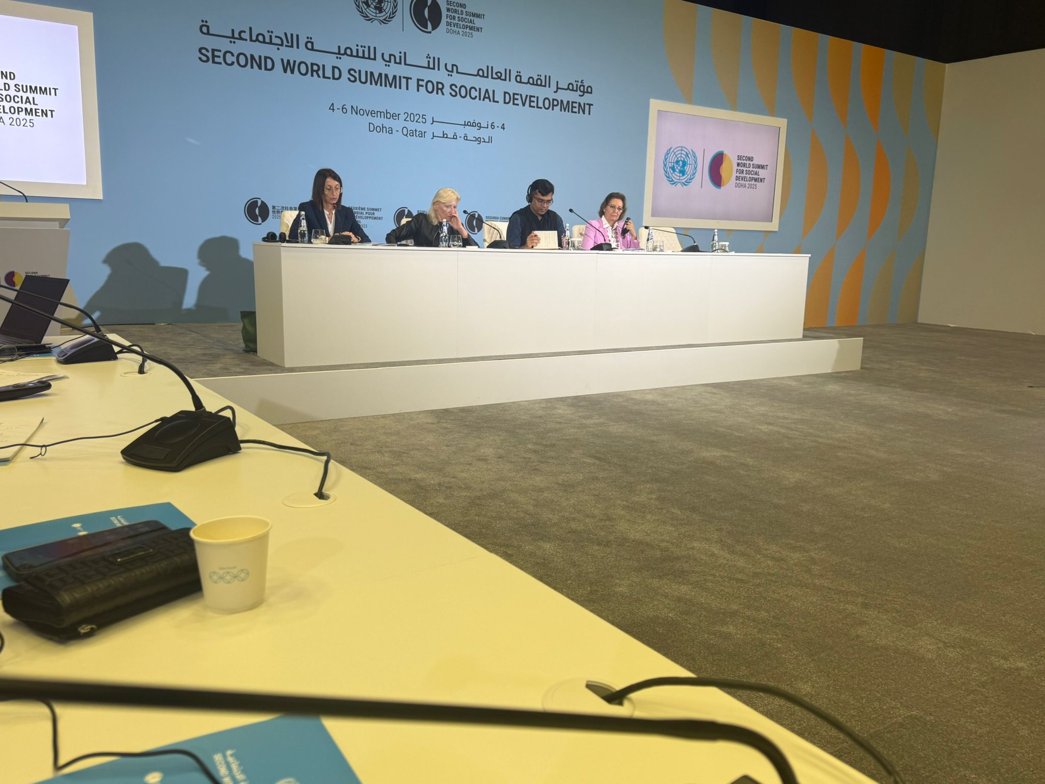 🔷 Doha, 5 November 2025 — The Second World Summit for Social ...