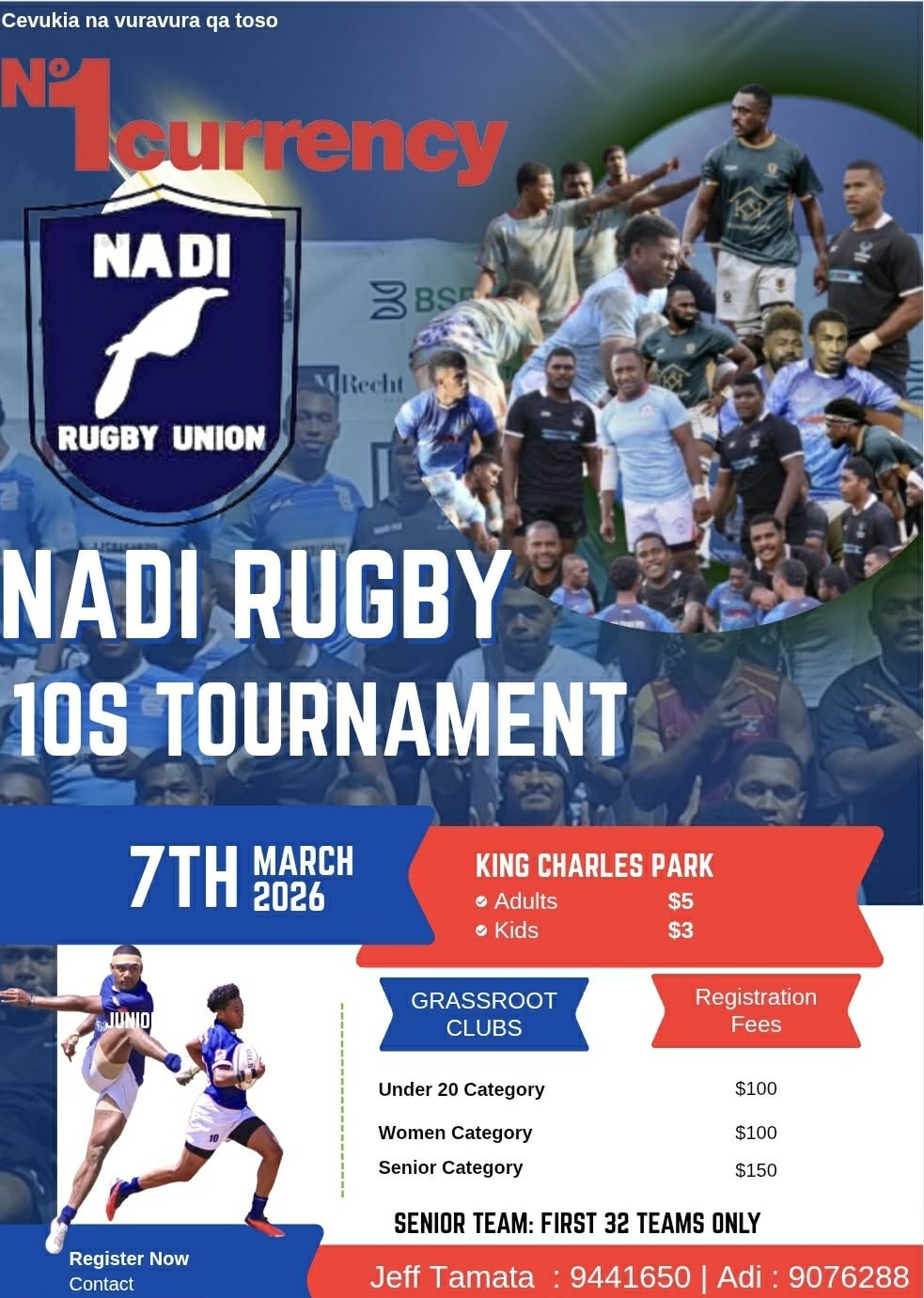 👊🌏 O NADI KO 🌏👊 Nadi Rugby 10s First... - Nadi Rugby Union | Facebook